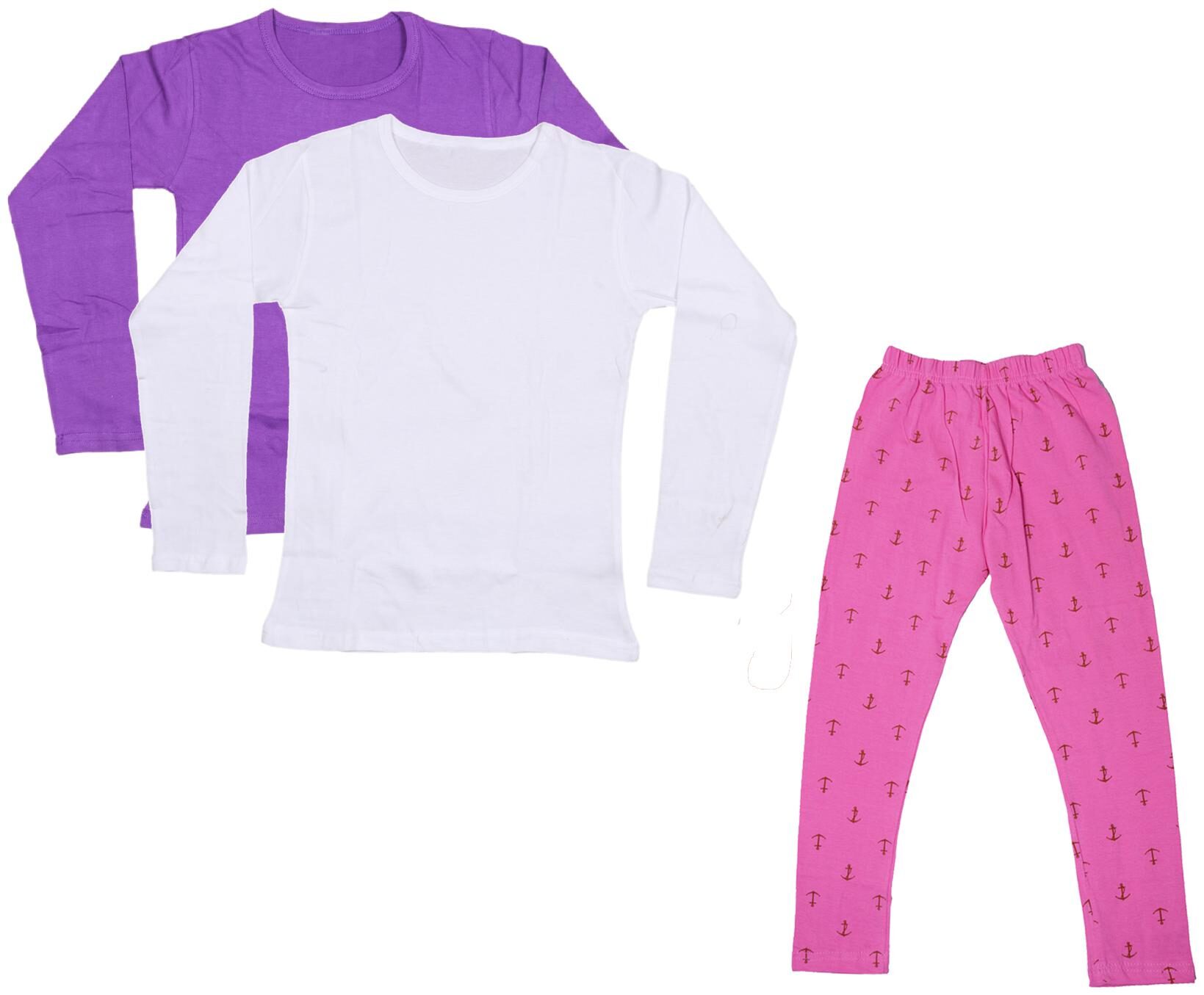 

Indiweaves Girl Cotton Solid T shirt - Multi