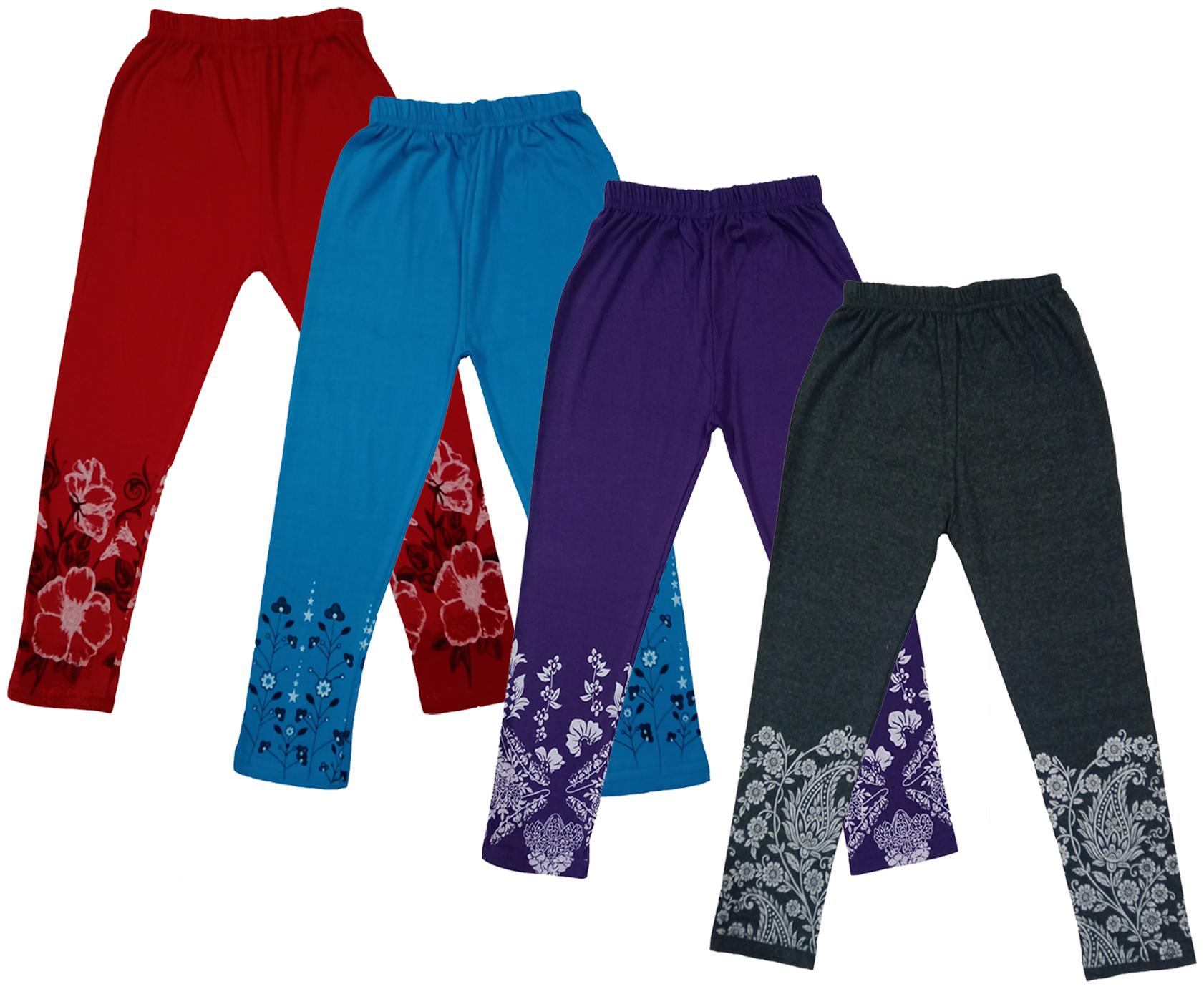 

Indiweaves Girl Cotton Printed Capri - Multi