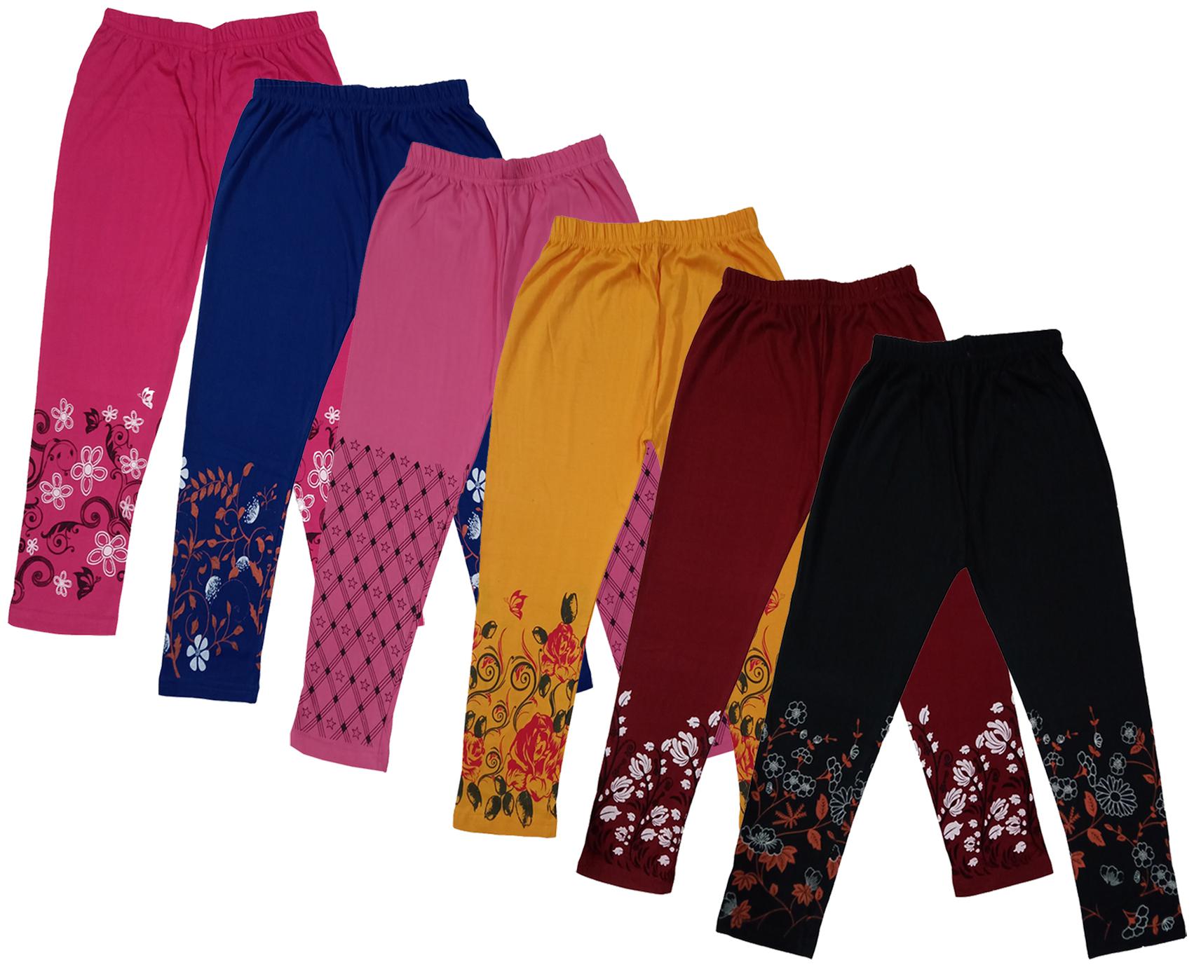 

Indiweaves Girl Cotton Printed Capri - Multi