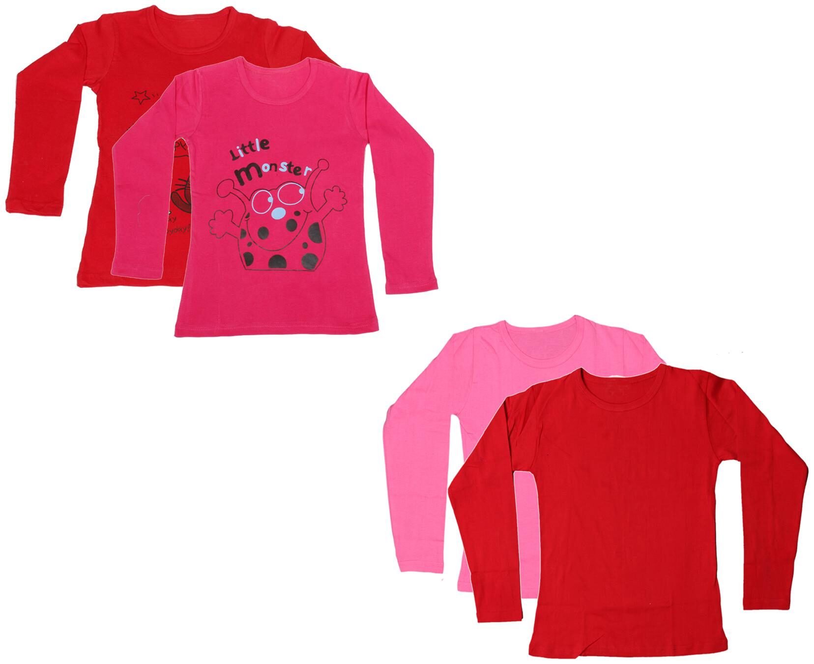 

Indiweaves Girl Cotton Printed T shirt - Multi