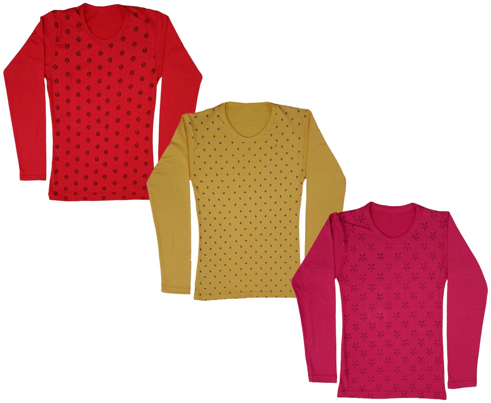 

Indiweaves Girl Cotton Printed T shirt - Multi