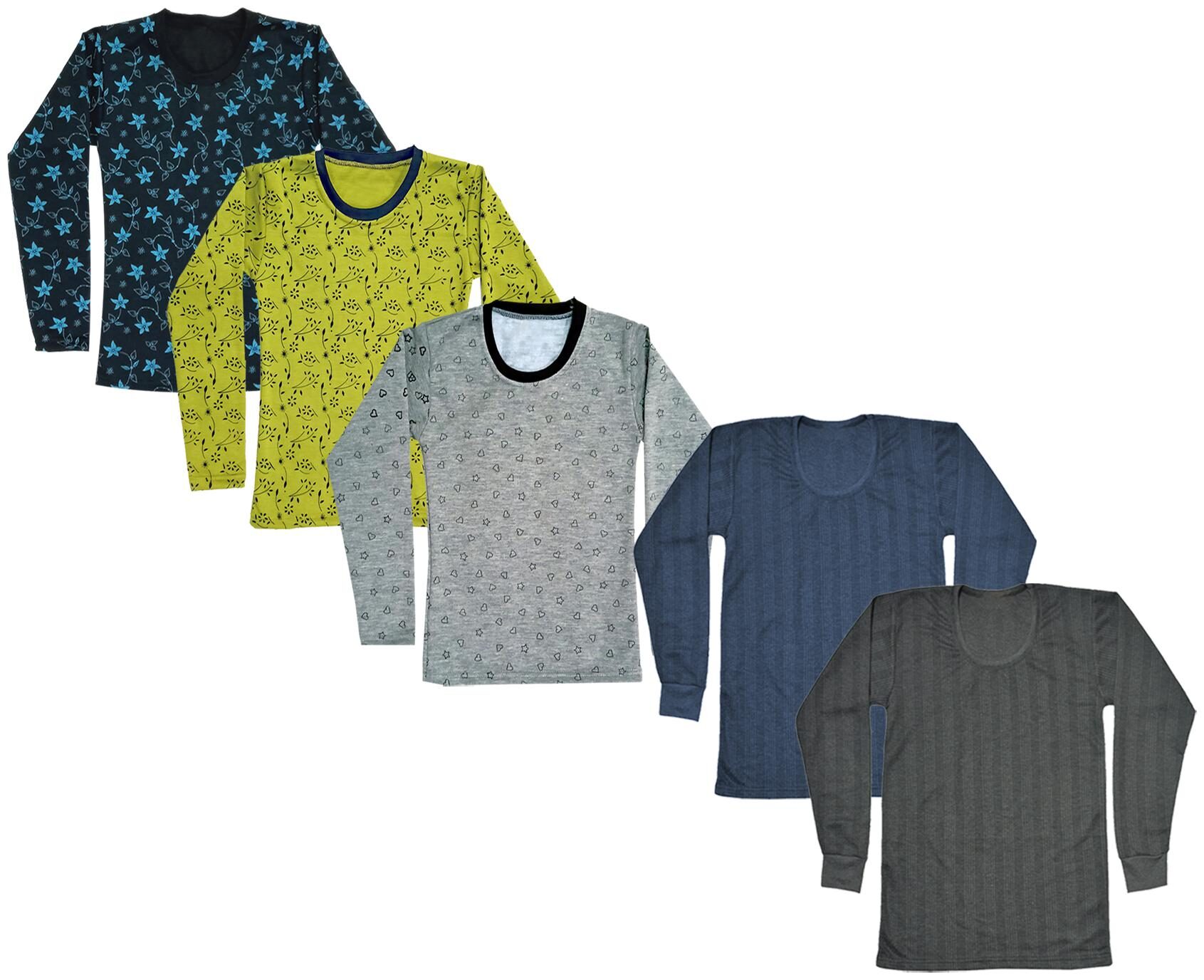 

Indiweaves Girl Wool Printed T shirt - Multi