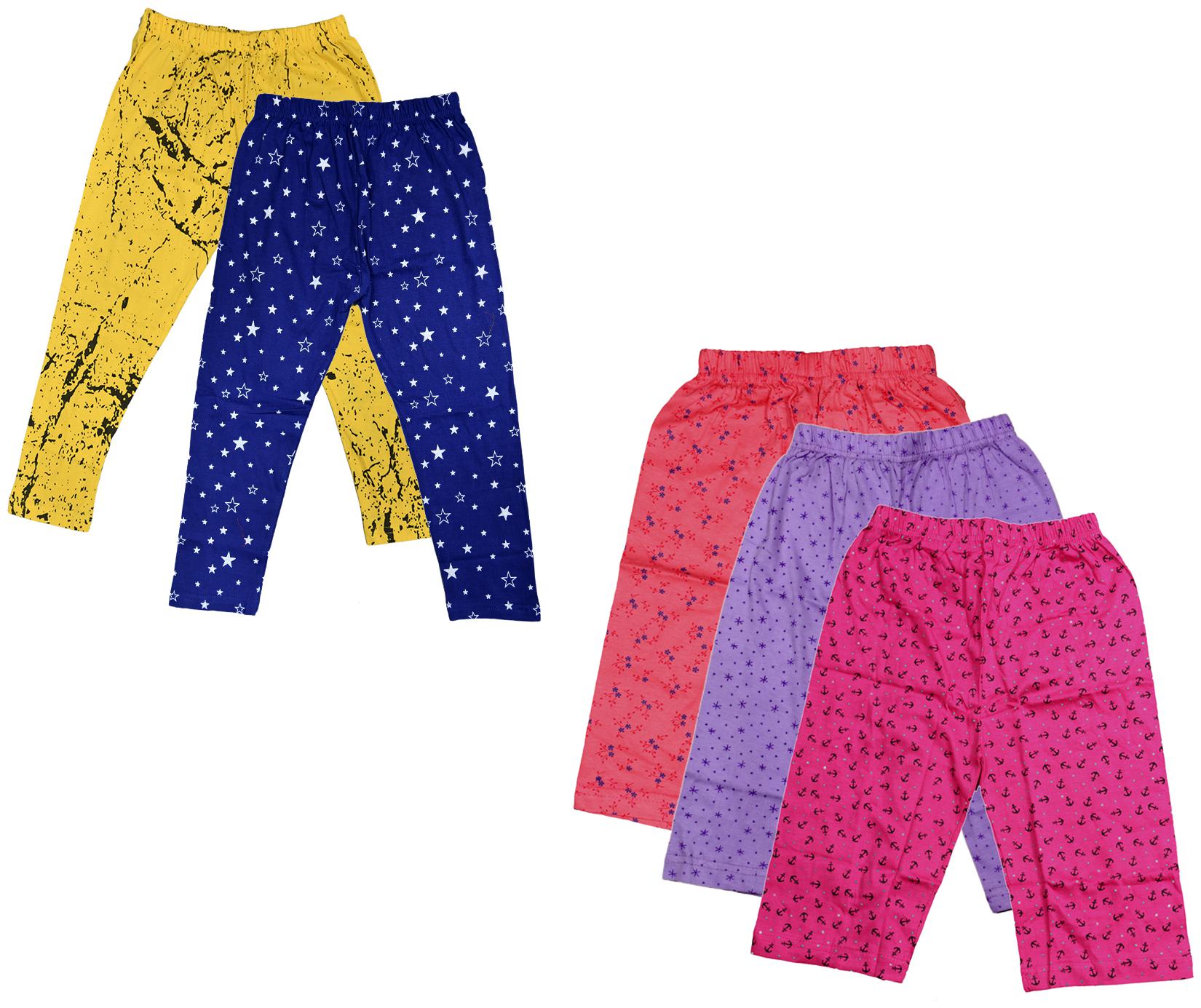 

Indiweaves Girl Cotton Printed Capri - Multi