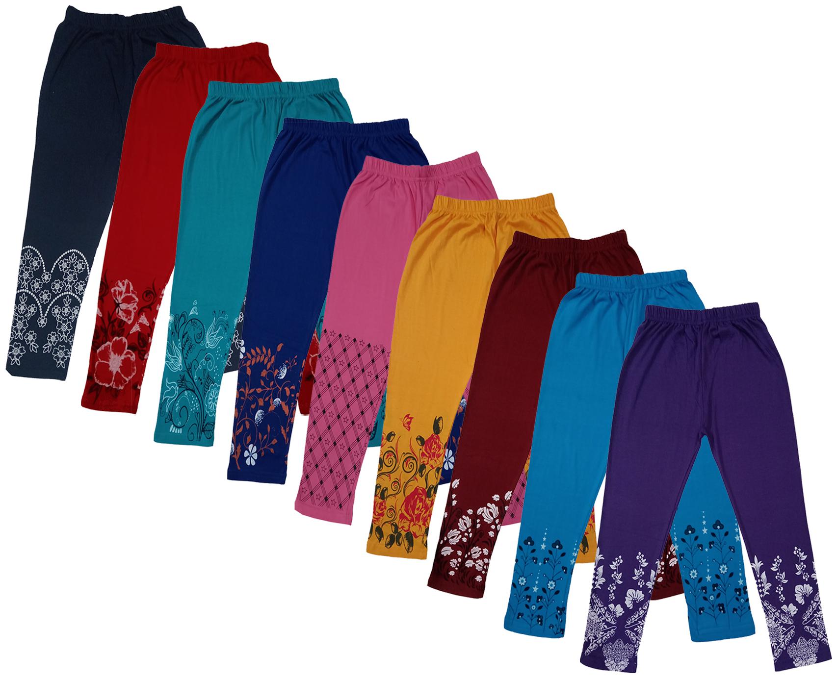 

Indiweaves Girl Cotton Printed Capri - Multi