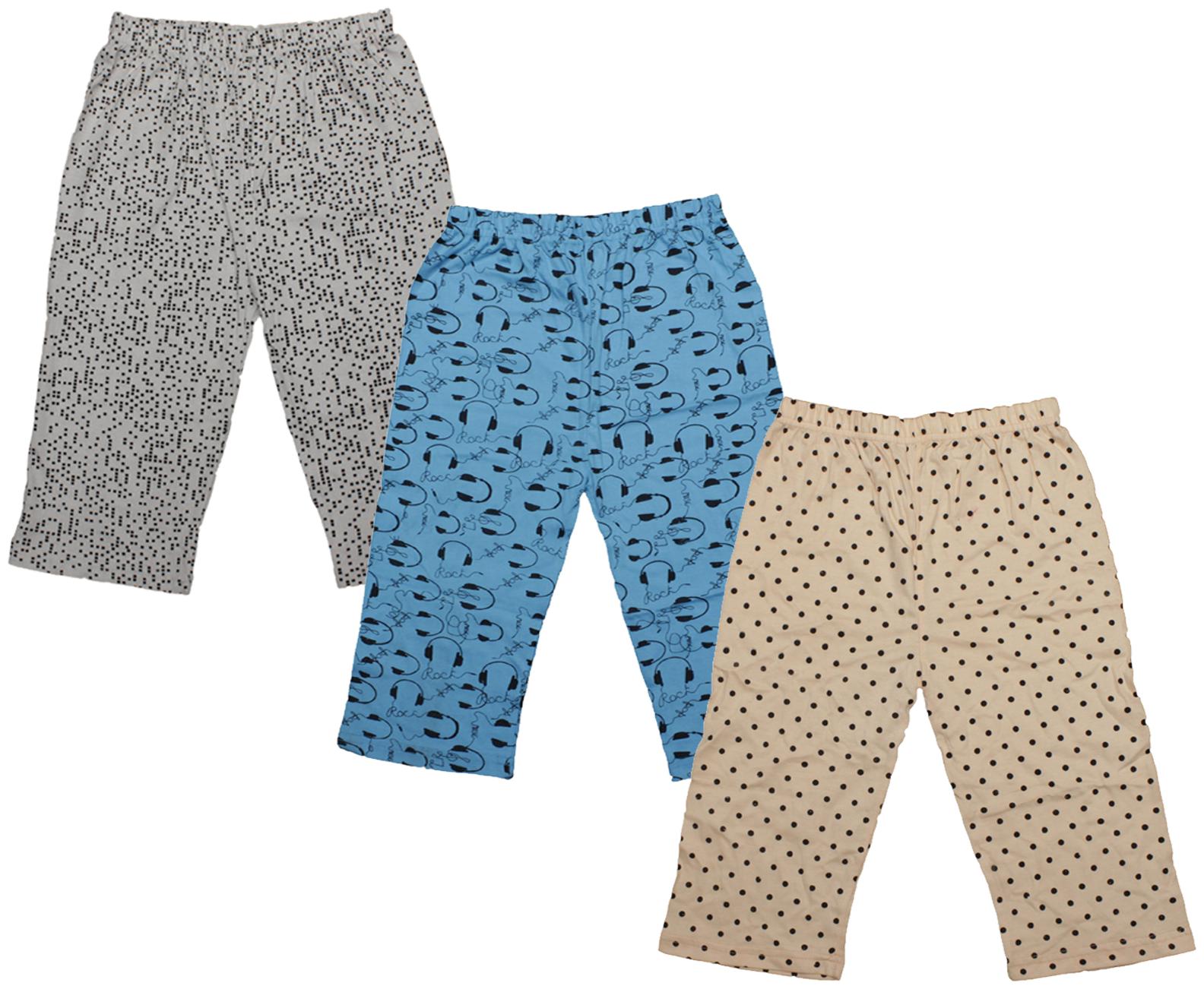 

Indiweaves Girl Cotton Printed Capri - Multi