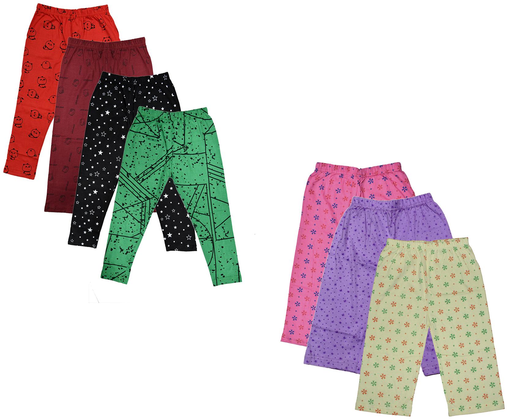 

Indiweaves Girl Cotton Printed Capri - Multi