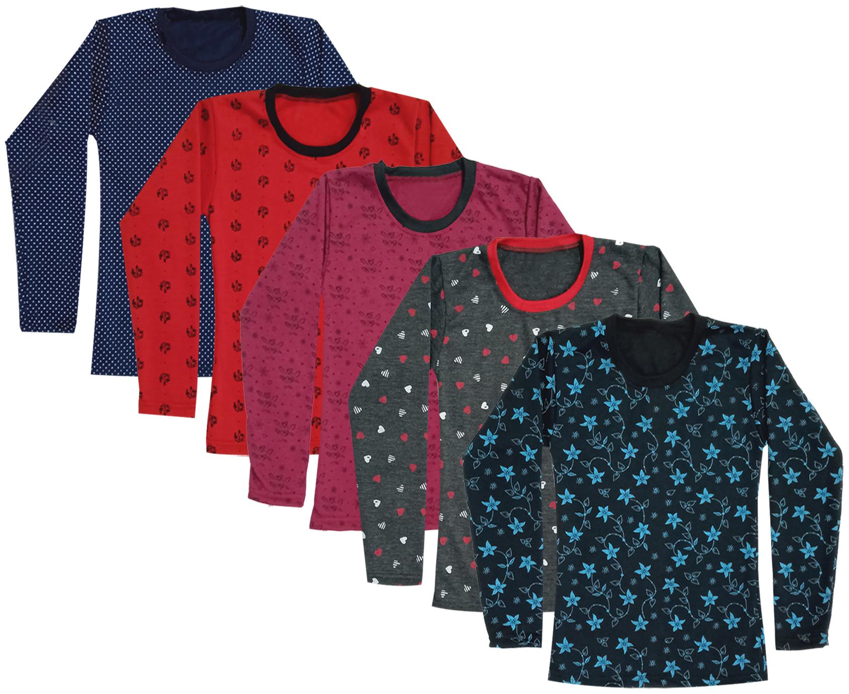 

Indiweaves Girl Wool Printed T shirt - Multi