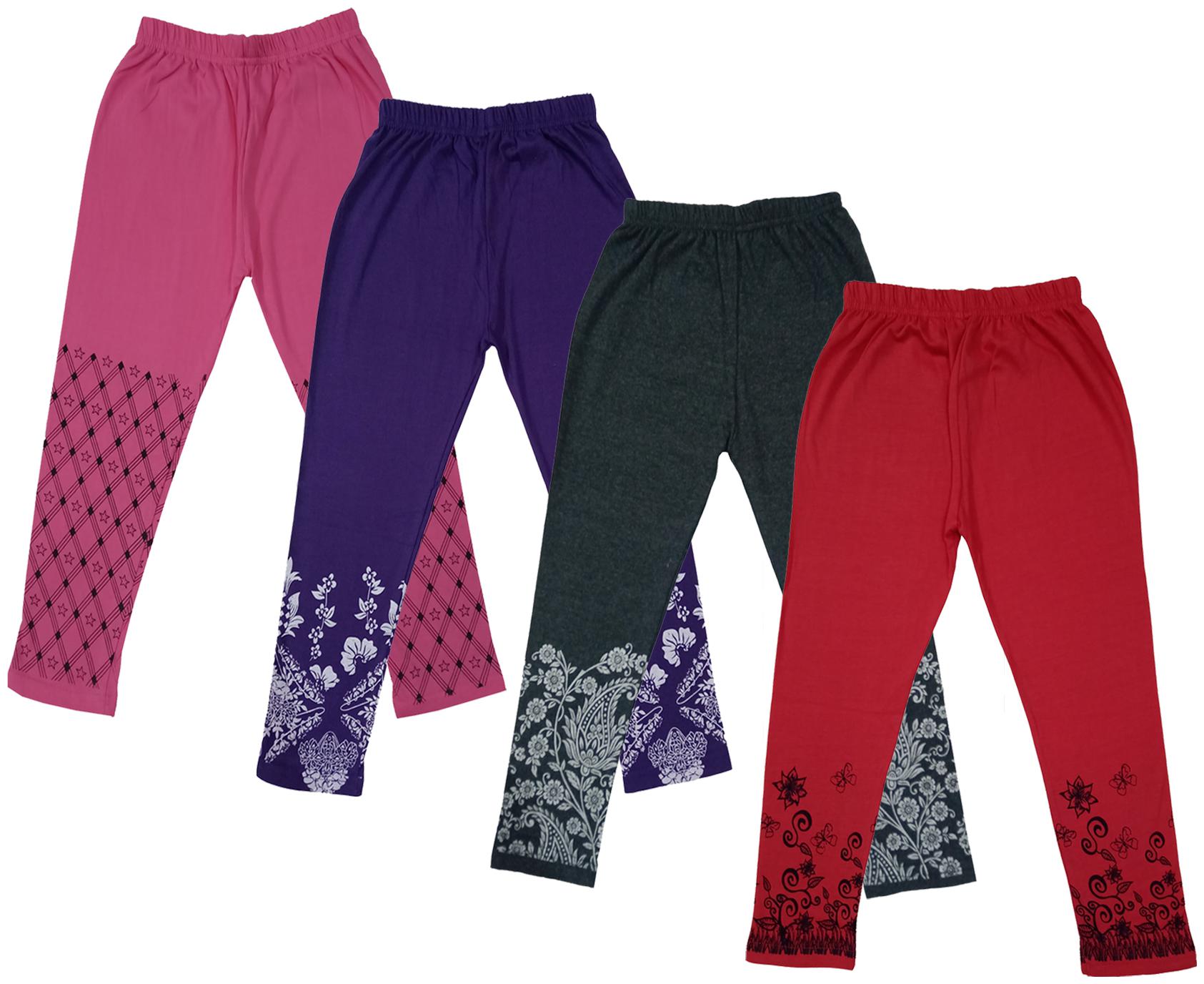 

Indiweaves Girl Cotton Printed Capri - Multi