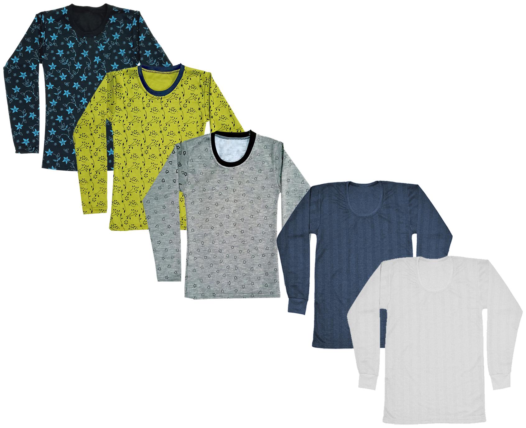 

Indiweaves Girl Wool Printed T shirt - Multi