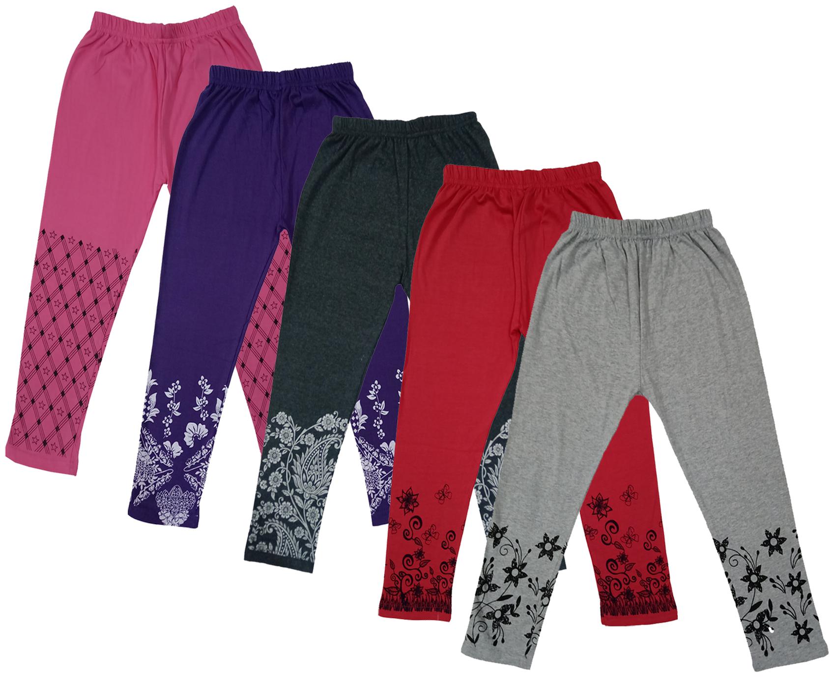 

Indiweaves Girl Cotton Printed Capri - Multi