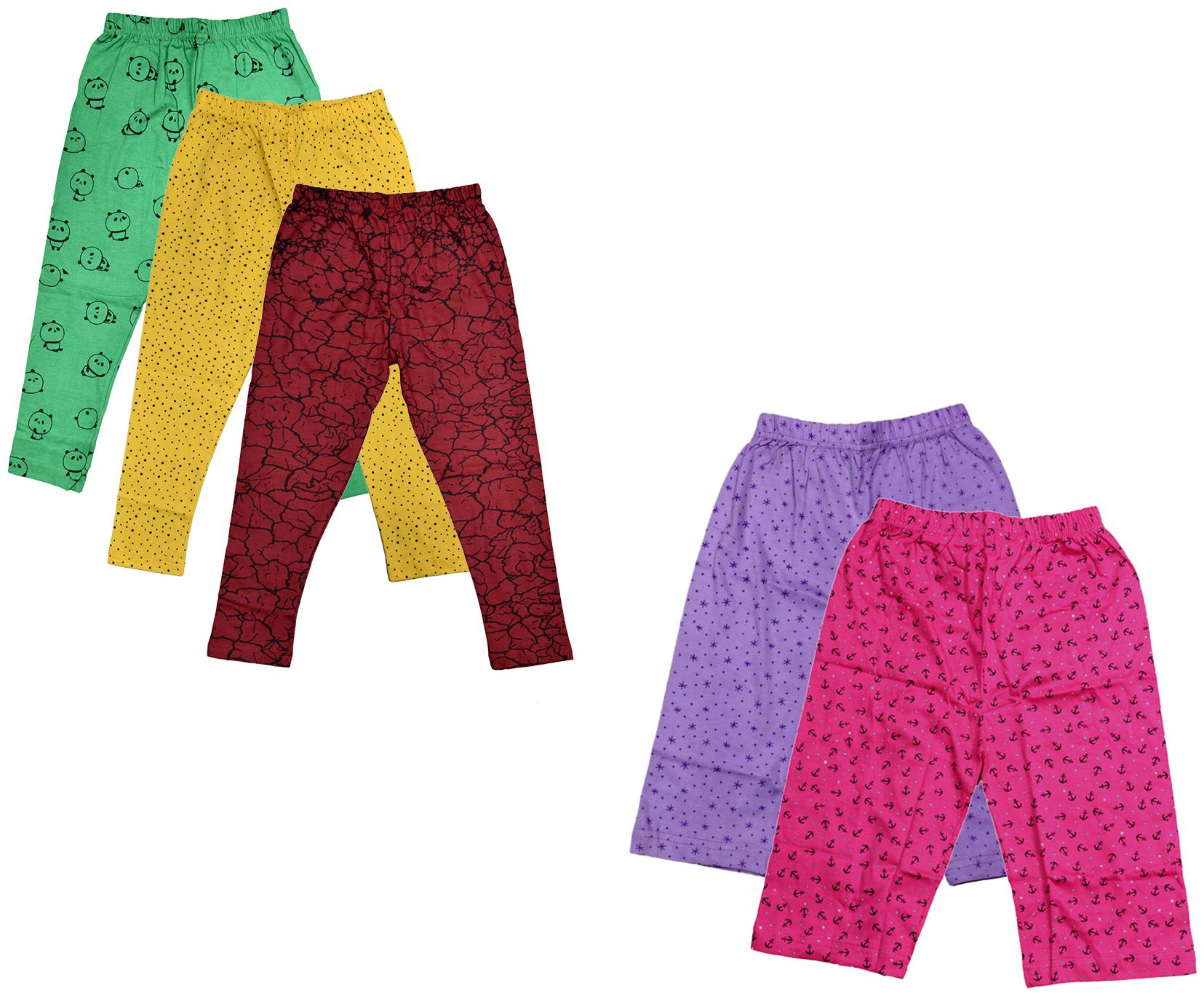 

Indiweaves Girl Cotton Printed Capri - Multi
