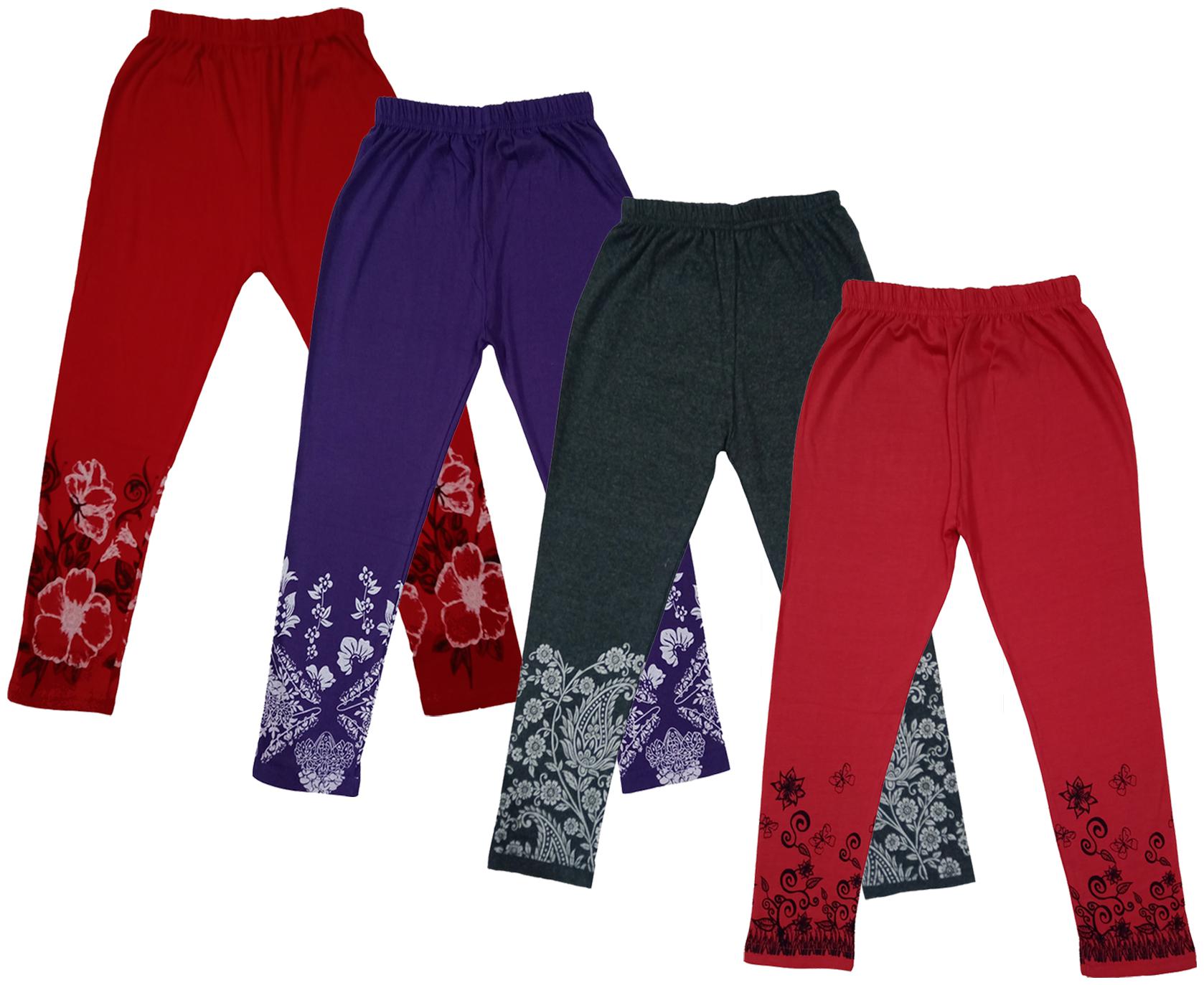 

Indiweaves Girl Cotton Printed Capri - Multi