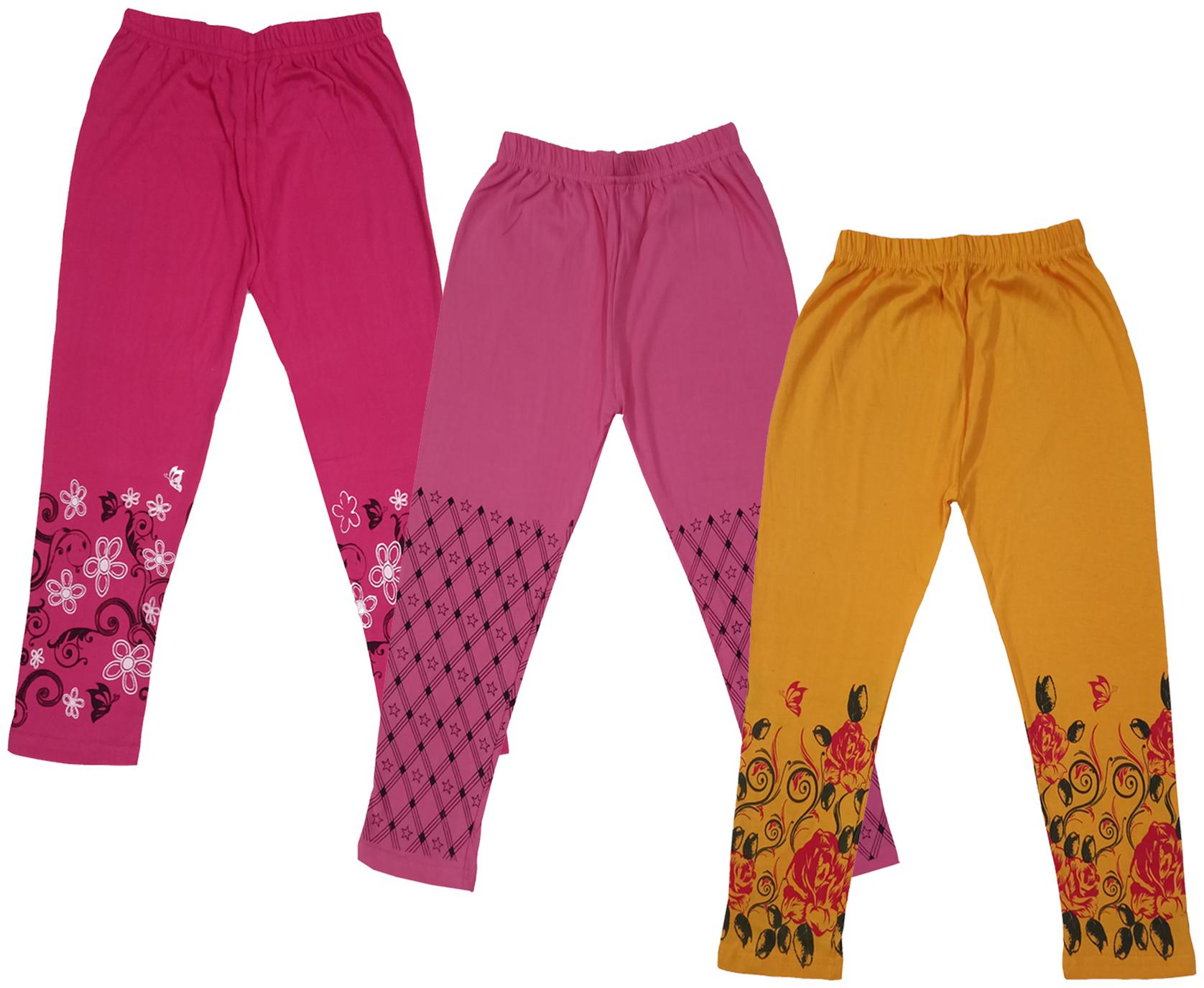 

Indiweaves Girl Cotton Printed Capri - Multi