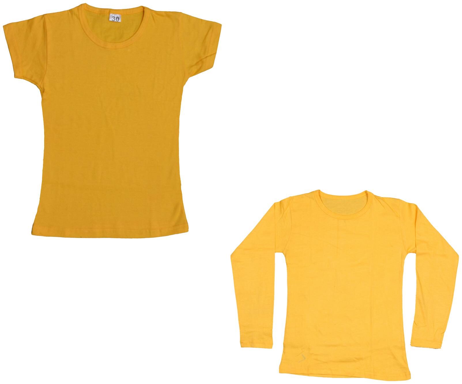 

Indiweaves Girl Cotton Solid T shirt - Multi