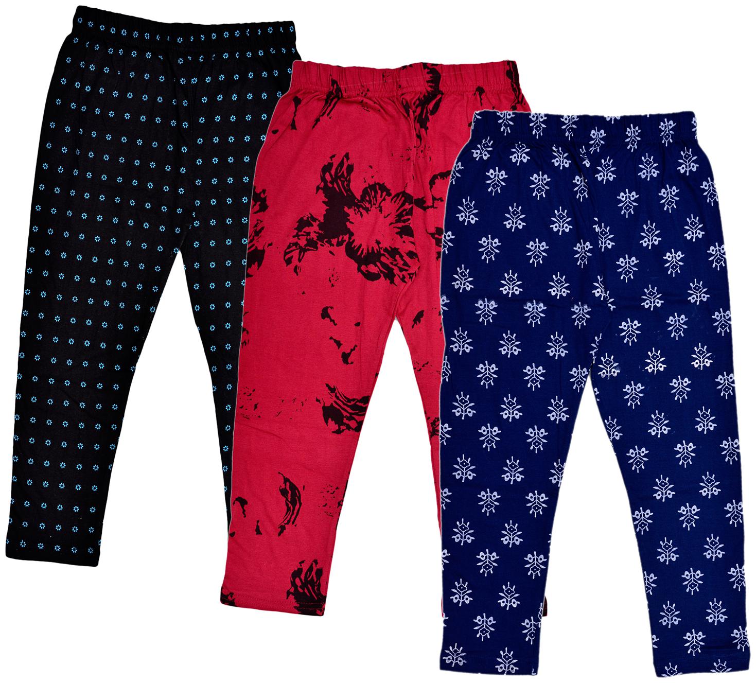 

Indiweaves Girl Cotton Printed Capri - Multi
