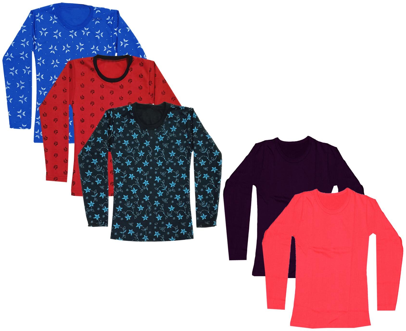 

Indiweaves Girl Cotton Printed T shirt - Multi