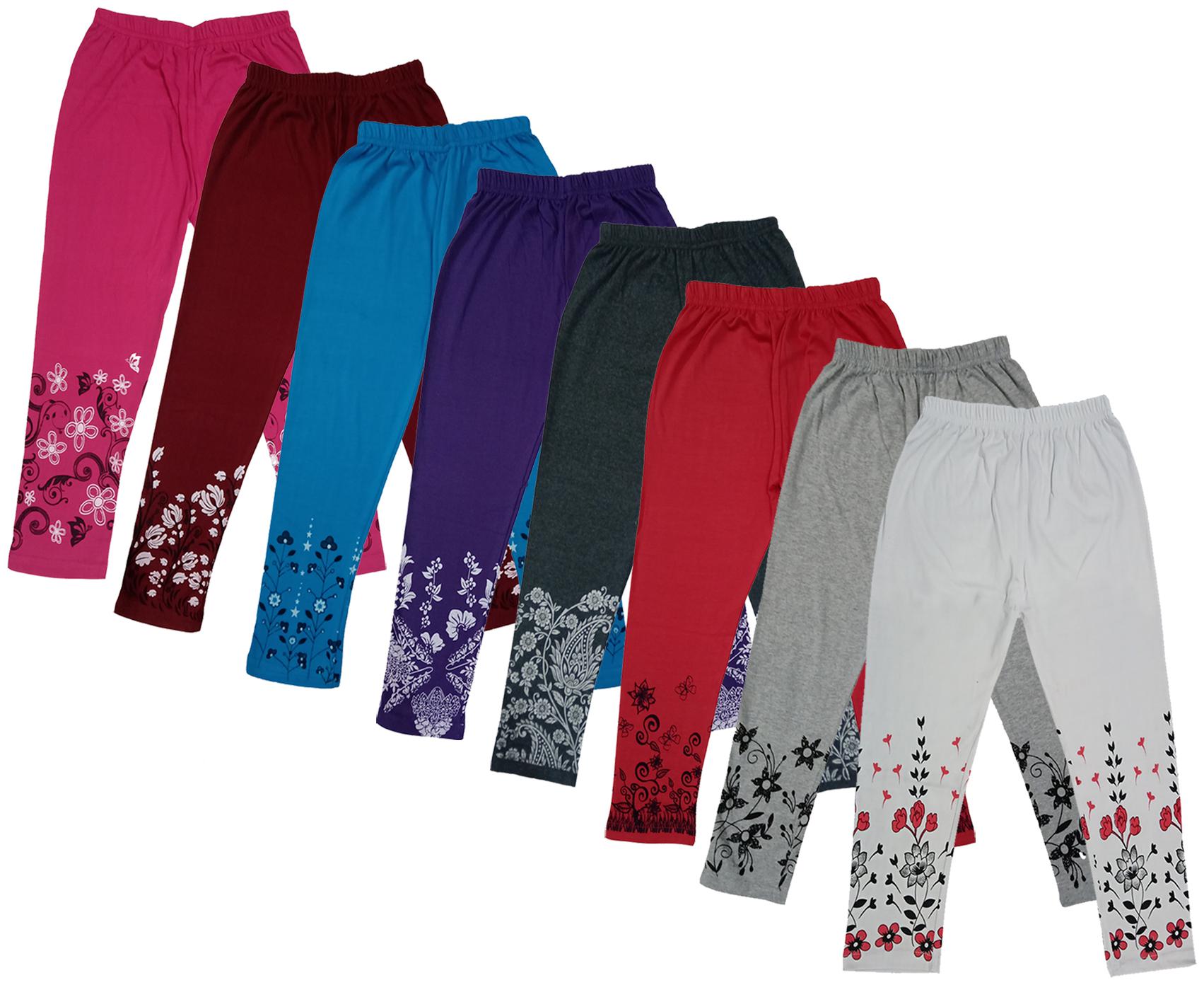 

Indiweaves Girl Cotton Printed Capri - Multi