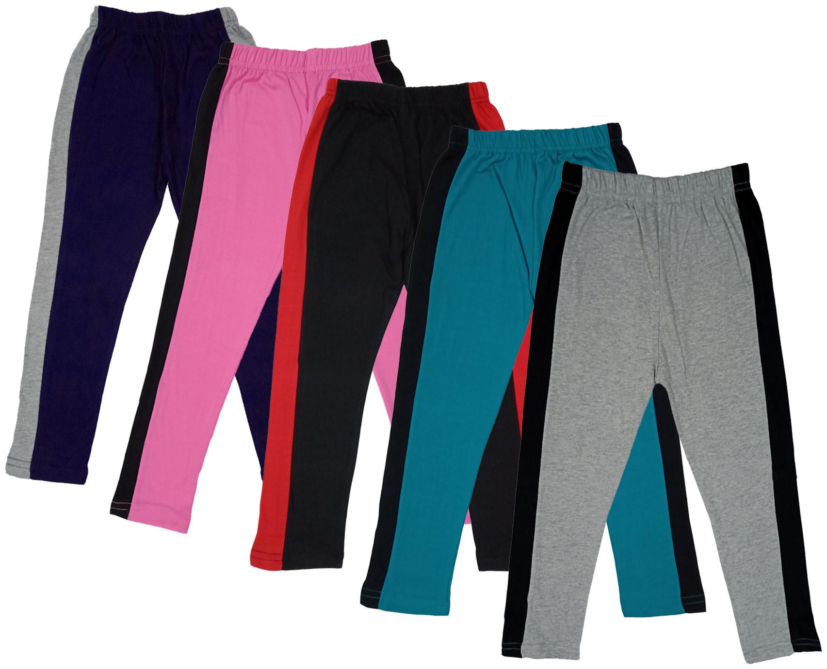 

Indiweaves Girl Cotton Solid Capri - Multi