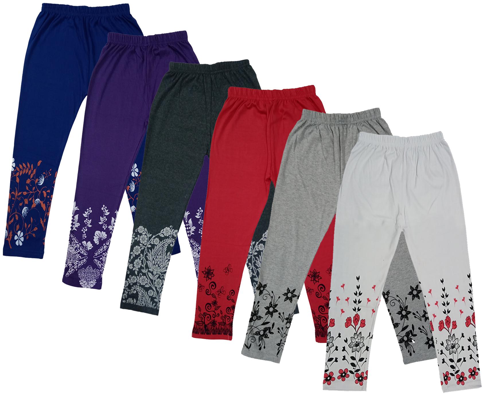 

Indiweaves Girl Cotton Printed Capri - Multi