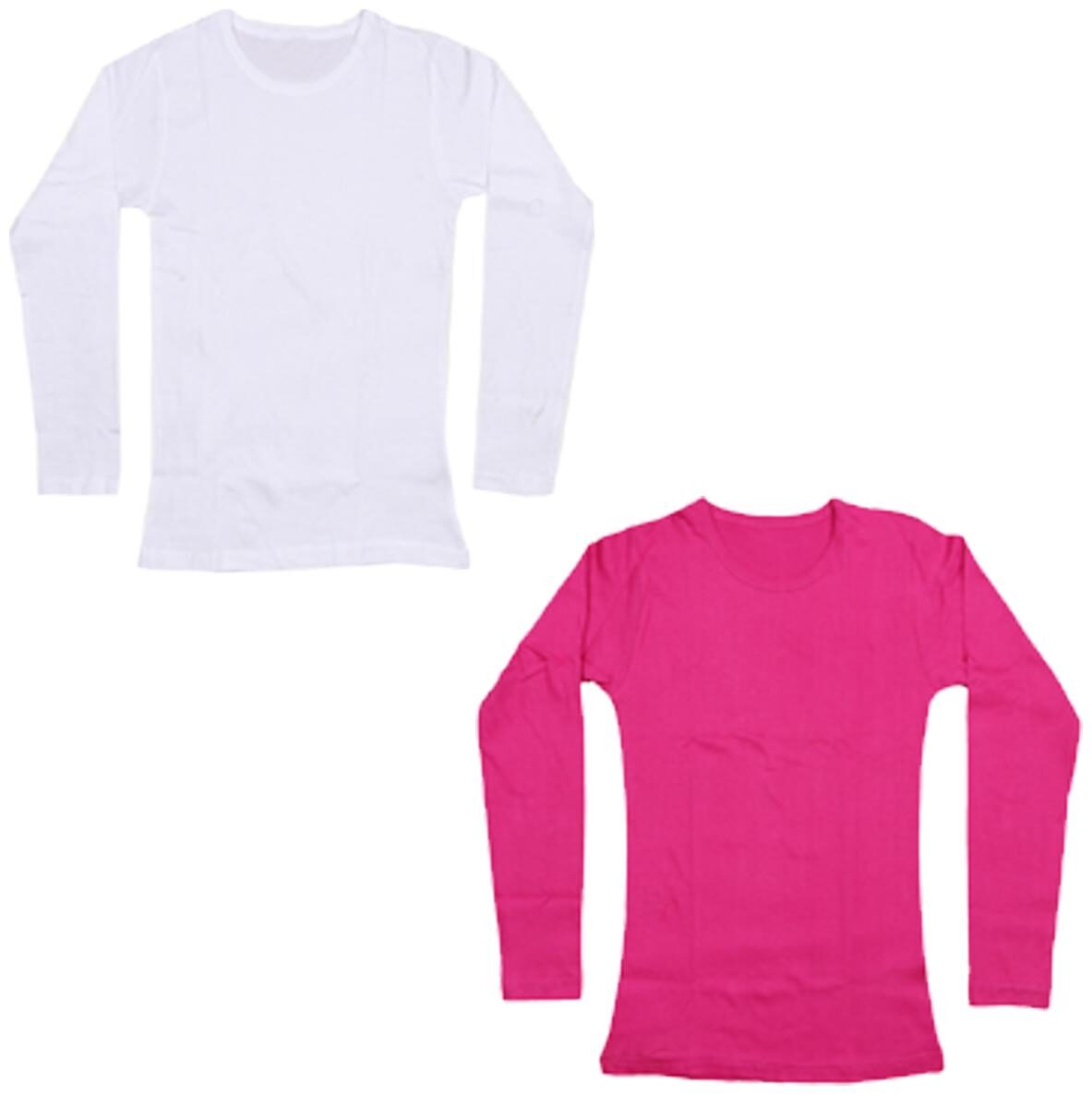 

Indiweaves Girl Cotton Solid T shirt - Pink