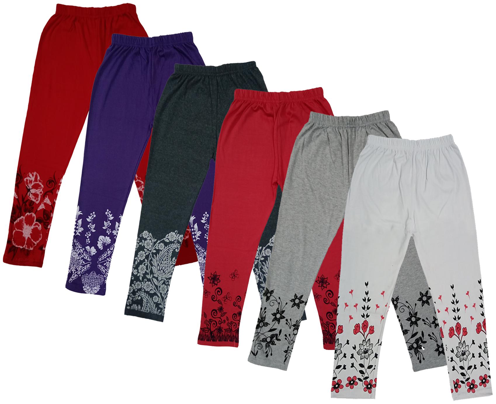 

Indiweaves Girl Cotton Printed Capri - Multi