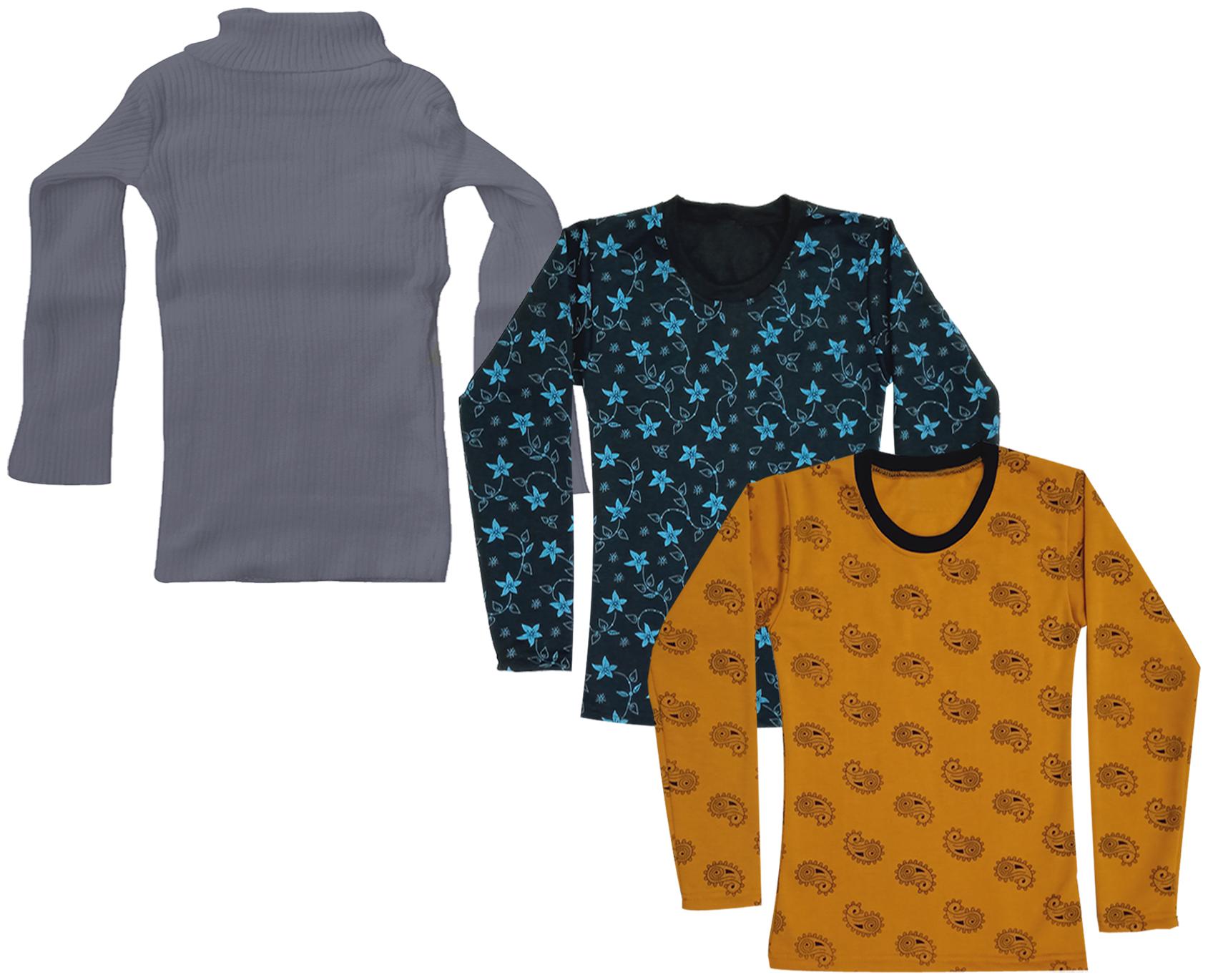 

Indiweaves Girl Wool Printed T shirt - Multi