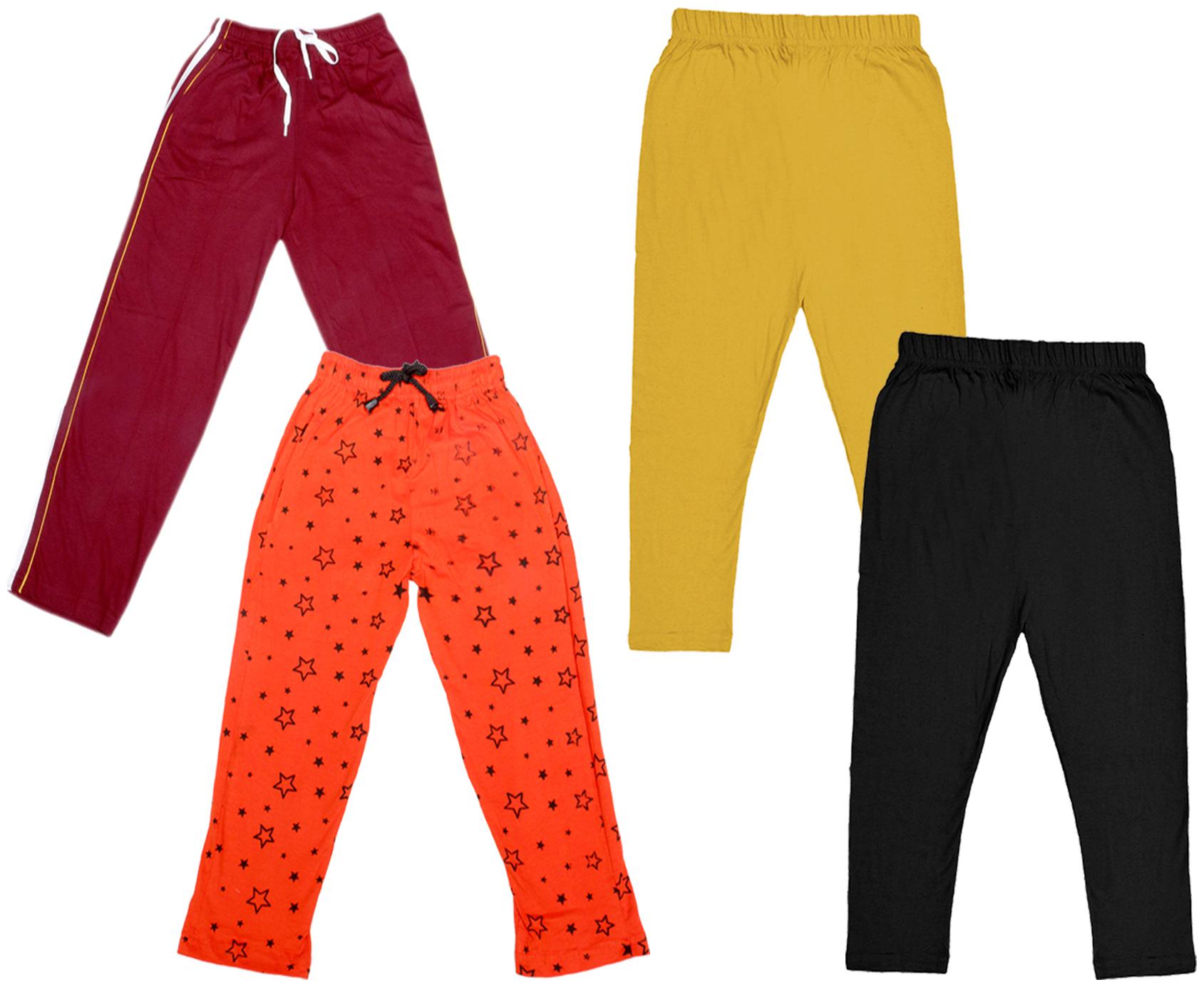 

Indiweaves Girl Cotton Solid Capri - Multi