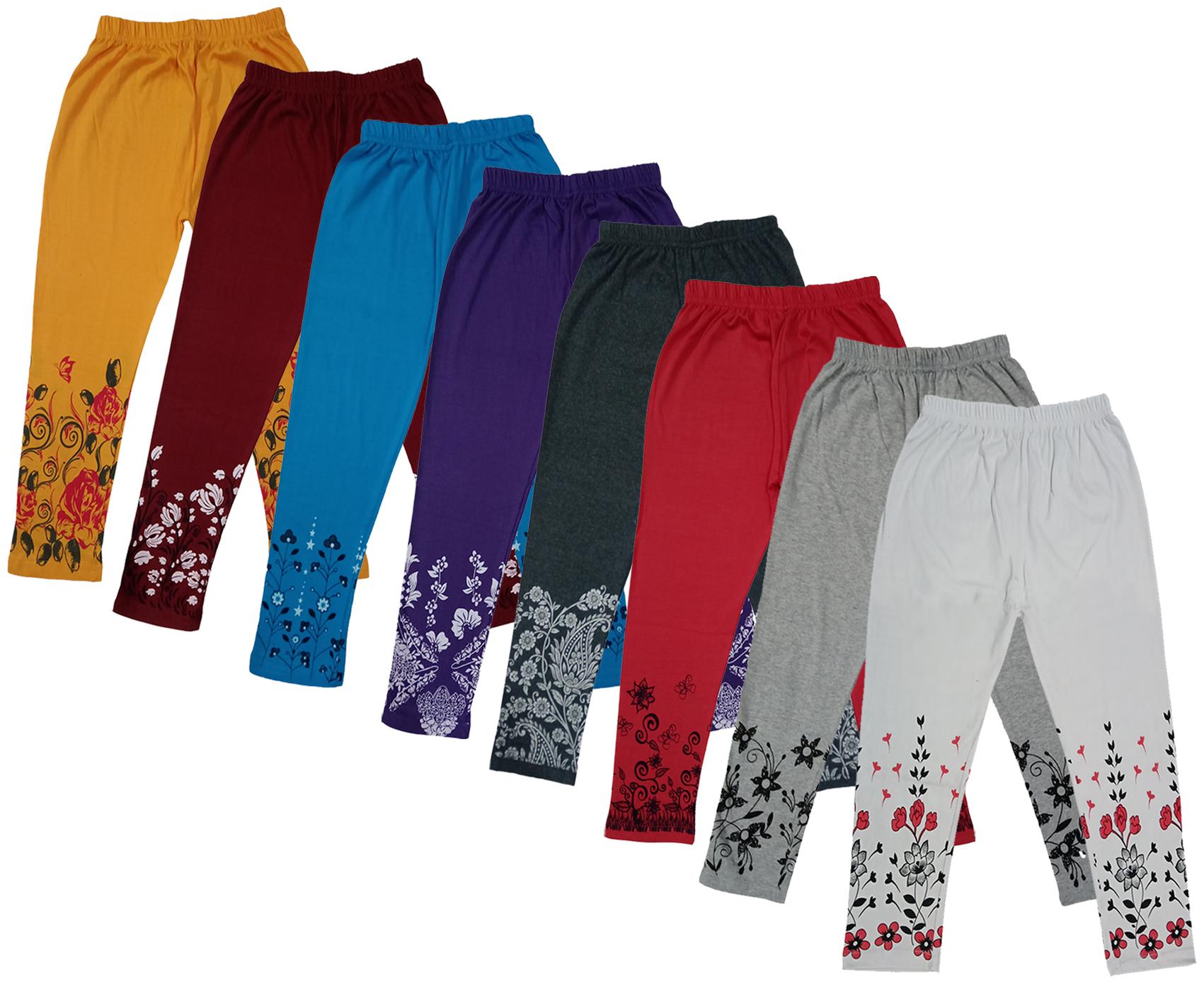 

Indiweaves Girl Cotton Printed Capri - Multi