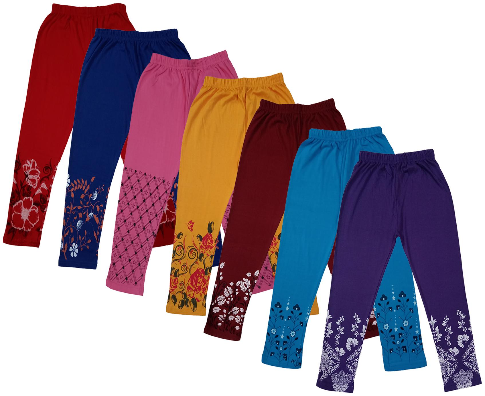 

Indiweaves Girl Cotton Printed Capri - Multi
