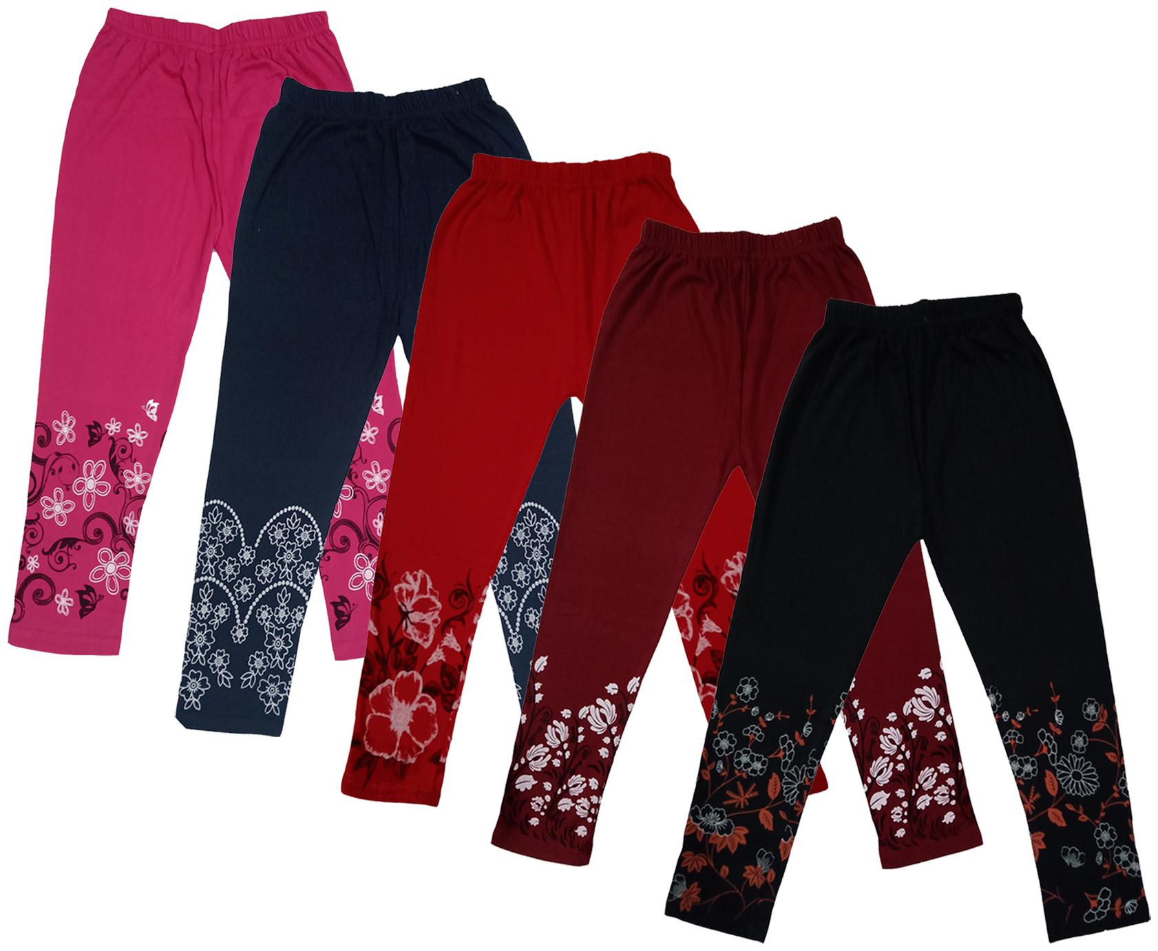 

Indiweaves Girl Cotton Printed Capri - Multi