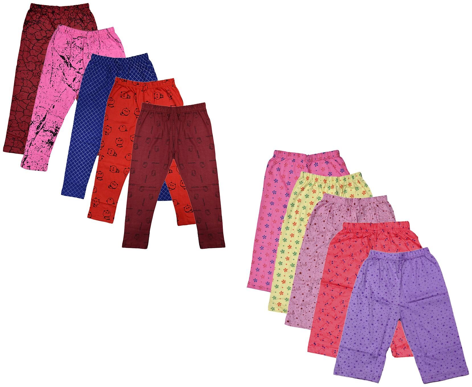 

Indiweaves Girl Cotton Printed Capri - Multi