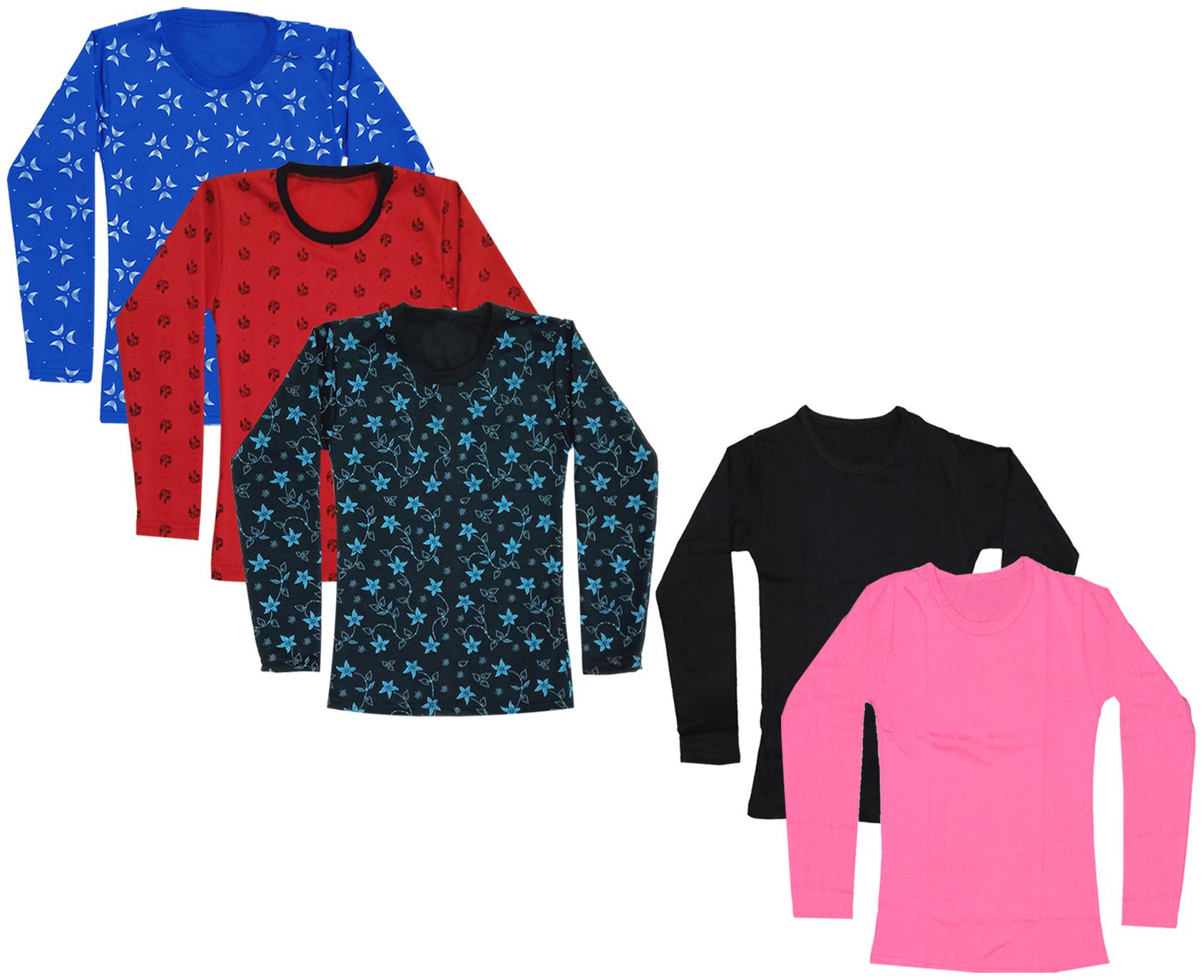 

Indiweaves Girl Cotton Printed T shirt - Multi