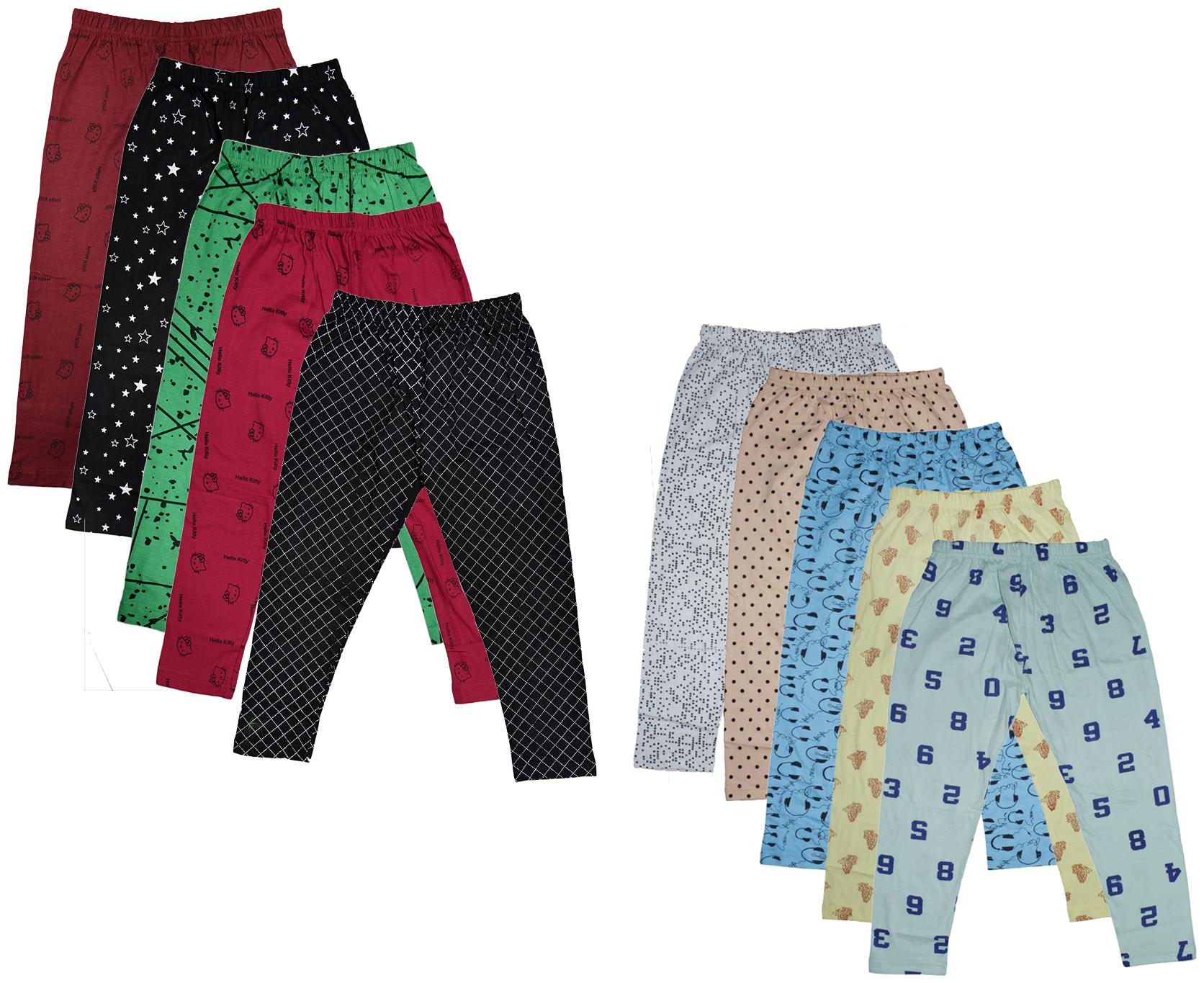 

Indiweaves Girl Cotton Printed Capri - Multi