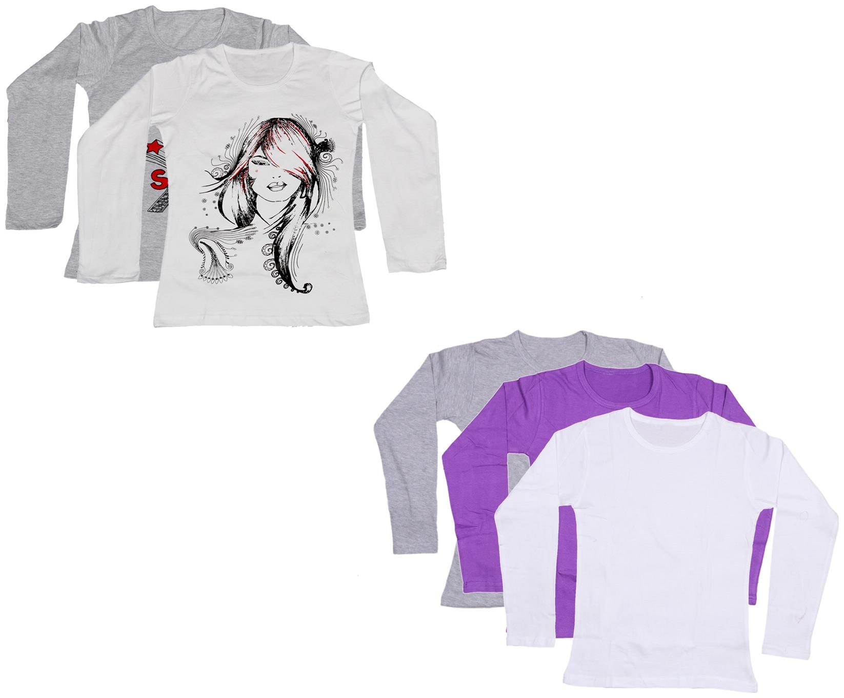 

Indiweaves Girl Cotton Printed T shirt - Multi