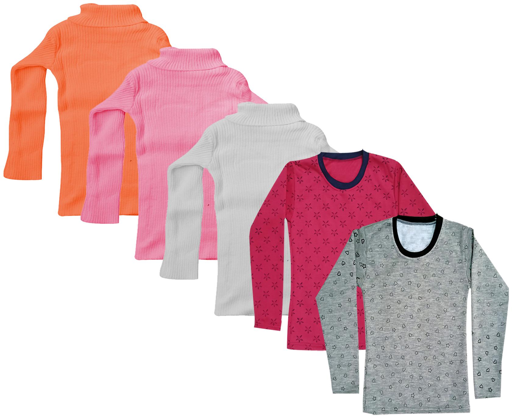 

Indiweaves Girl Wool Printed T shirt - Multi