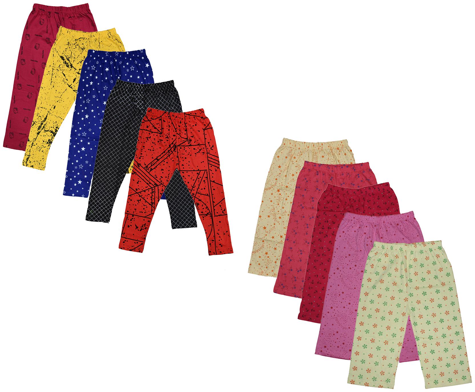 

Indiweaves Girl Cotton Printed Capri - Multi