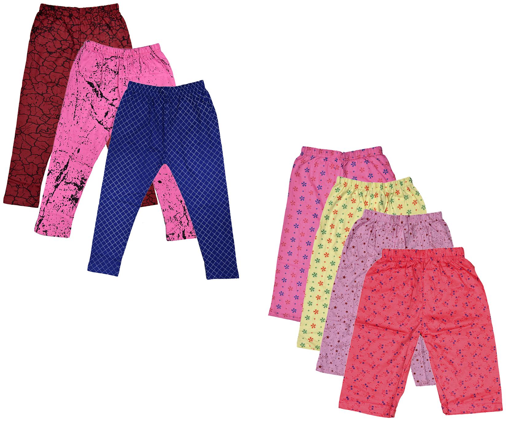 

Indiweaves Girl Cotton Printed Capri - Multi