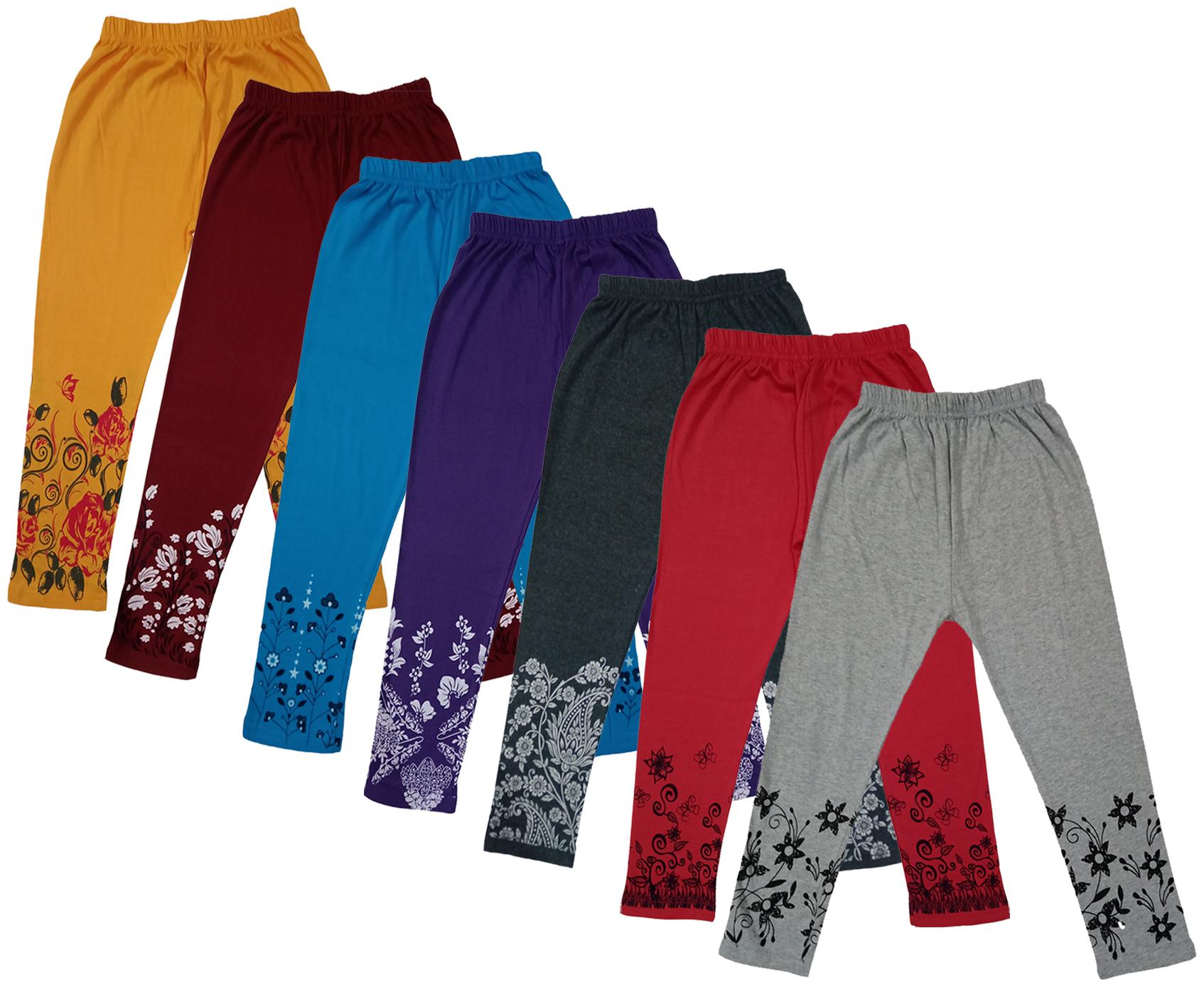 

Indiweaves Girl Cotton Printed Capri - Multi