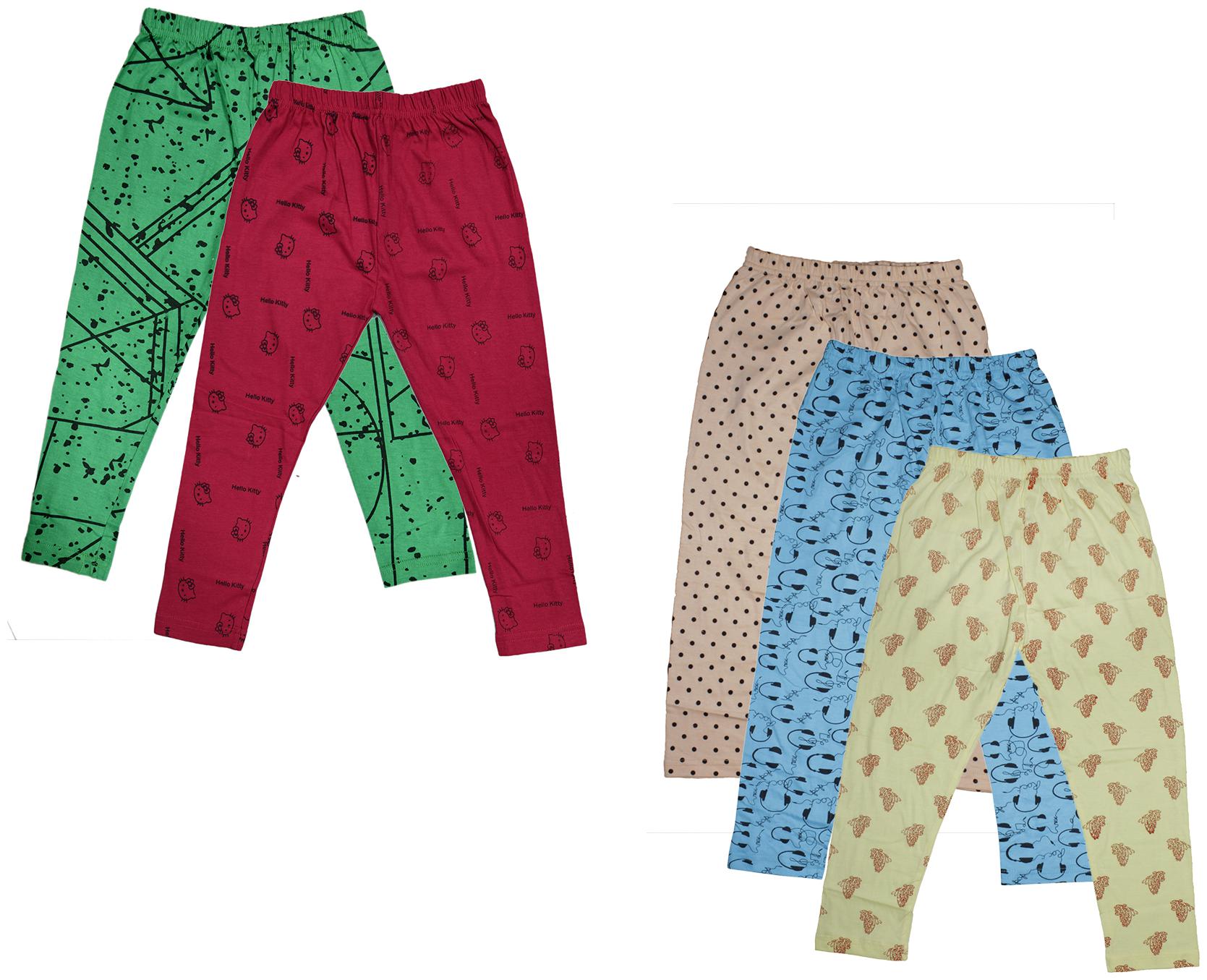 

Indiweaves Girl Cotton Printed Capri - Multi
