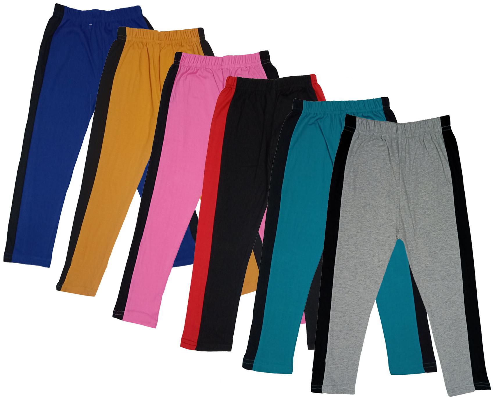 

Indiweaves Girl Cotton Solid Capri - Multi