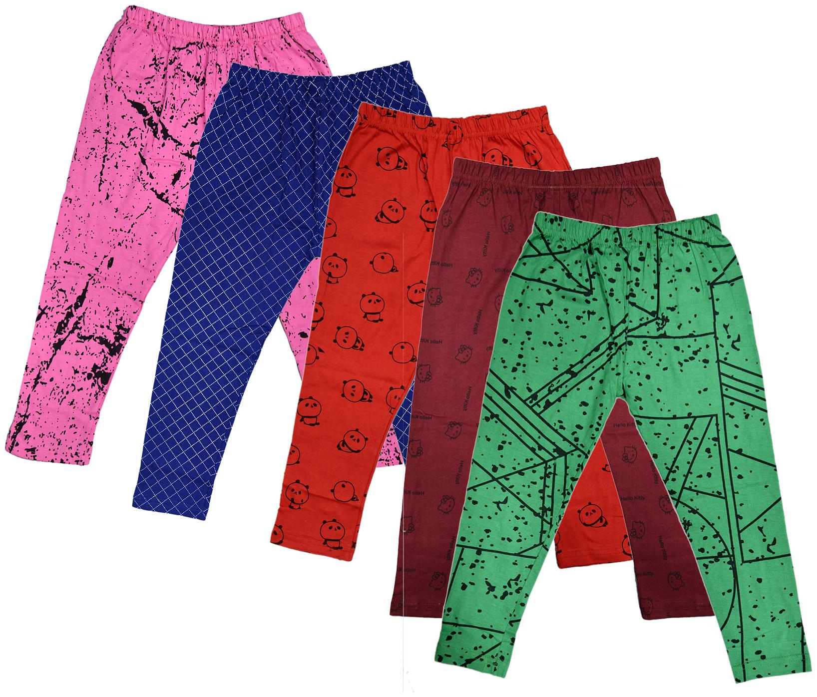 

Indiweaves Girl Cotton Printed Capri - Multi