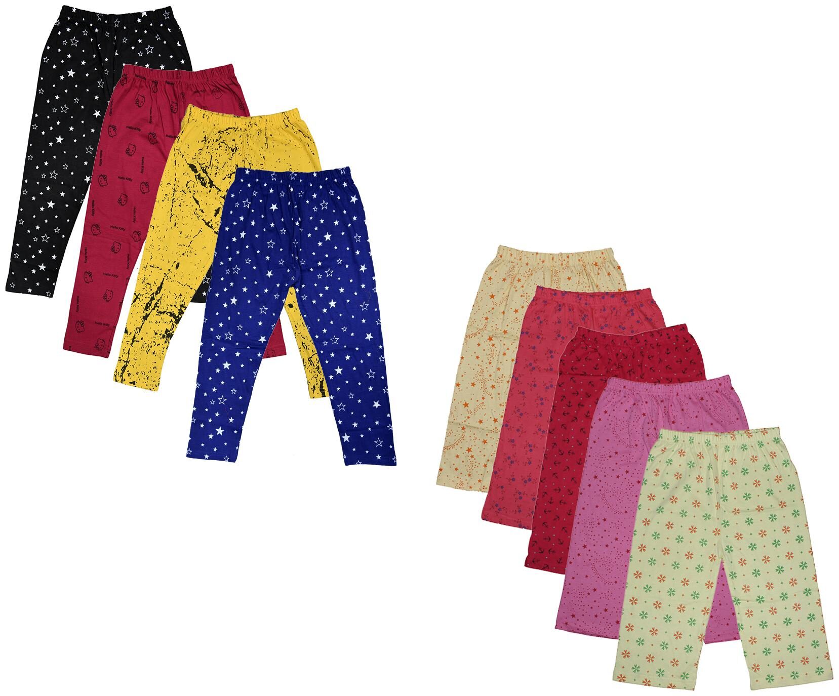 

Indiweaves Girl Cotton Printed Capri - Multi