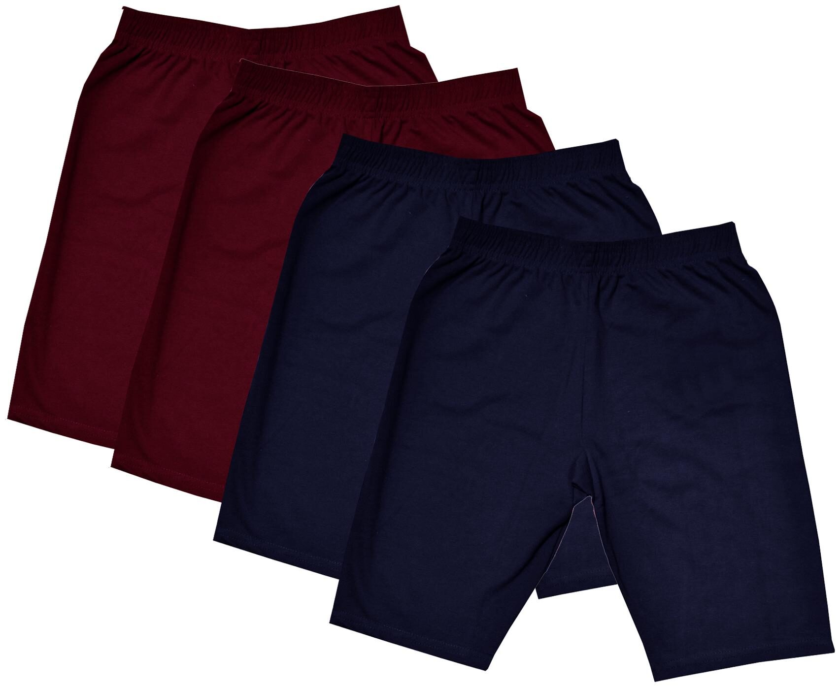 

Indiweaves Girl Cotton Solid Regular shorts - Blue