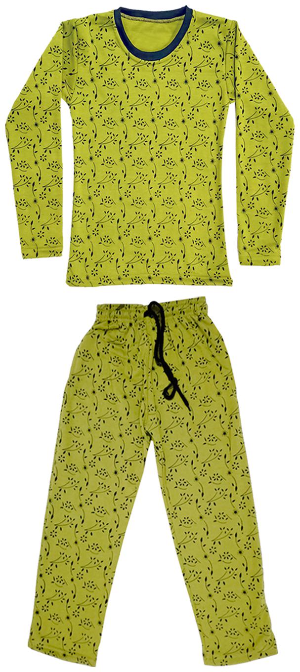 

Indiweaves Girl Wool Top Bottom Set - Green