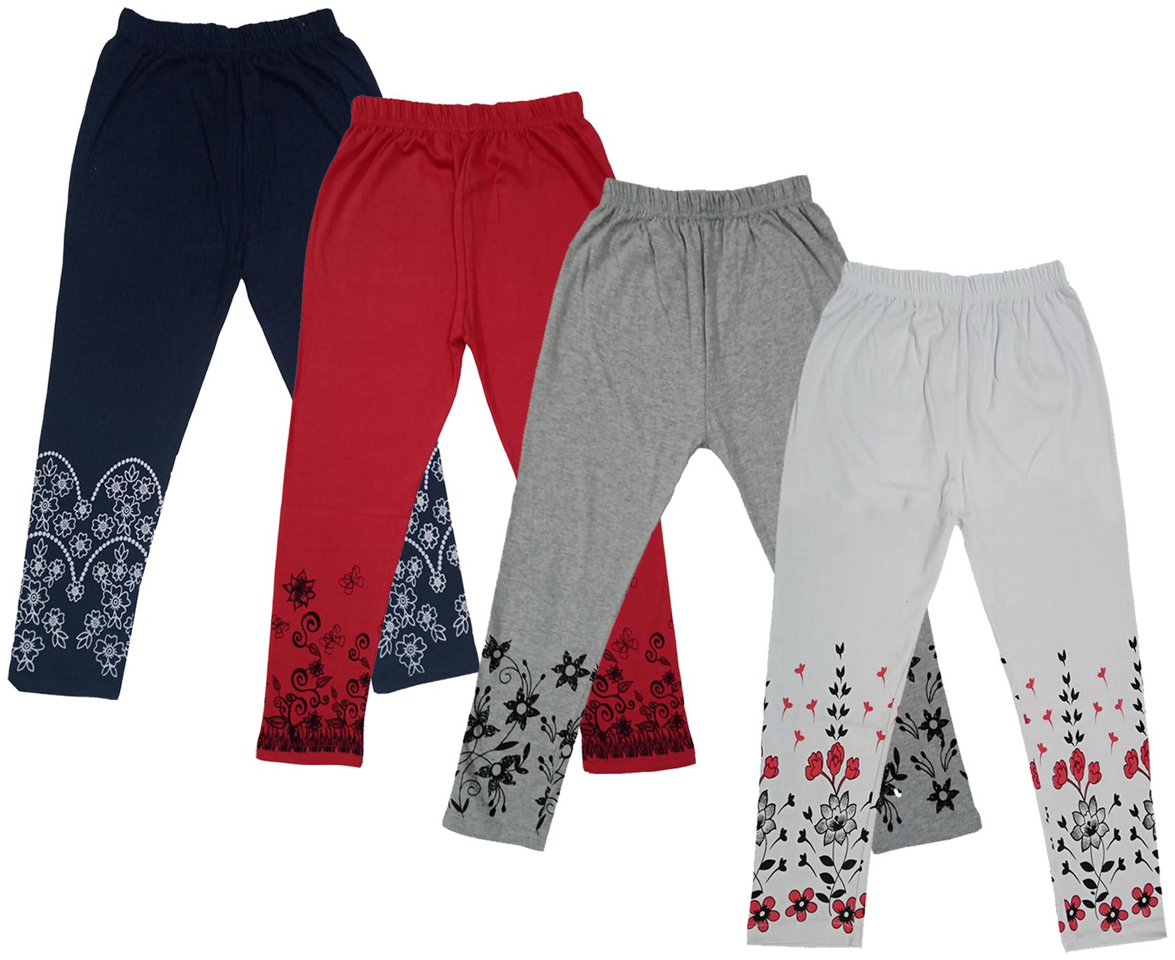 

Indiweaves Girl Cotton Printed Capri - Multi