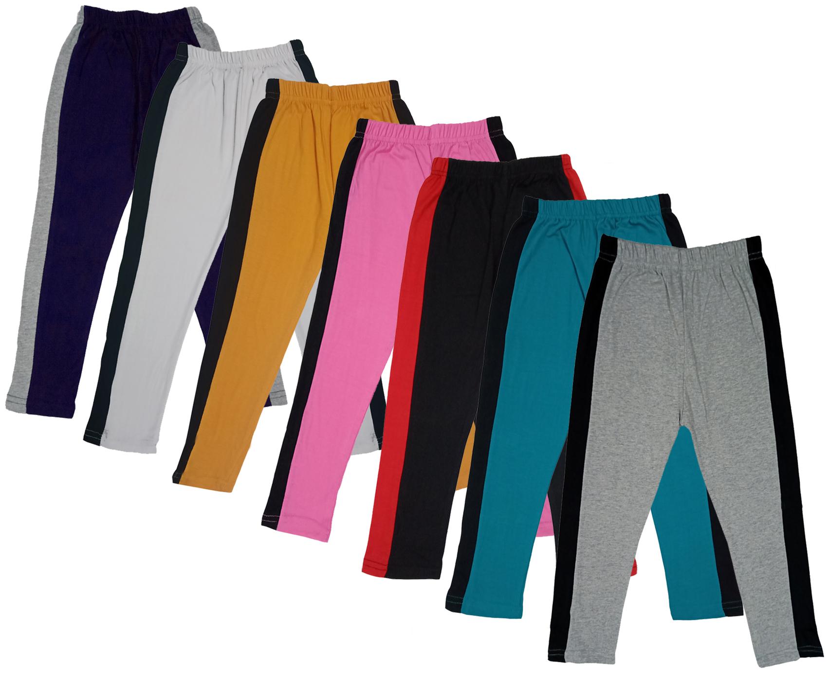 

Indiweaves Girl Cotton Solid Capri - Multi