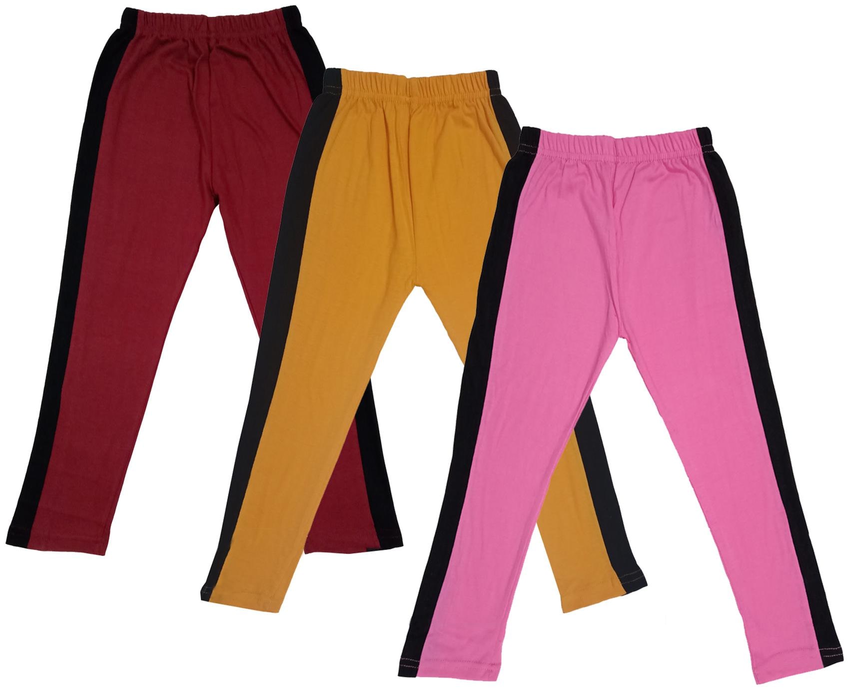 

Indiweaves Girl Cotton Solid Capri - Multi