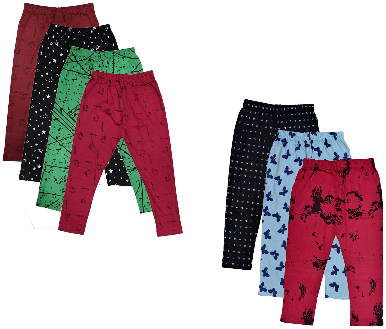

Indiweaves Girl Cotton Printed Capri - Multi
