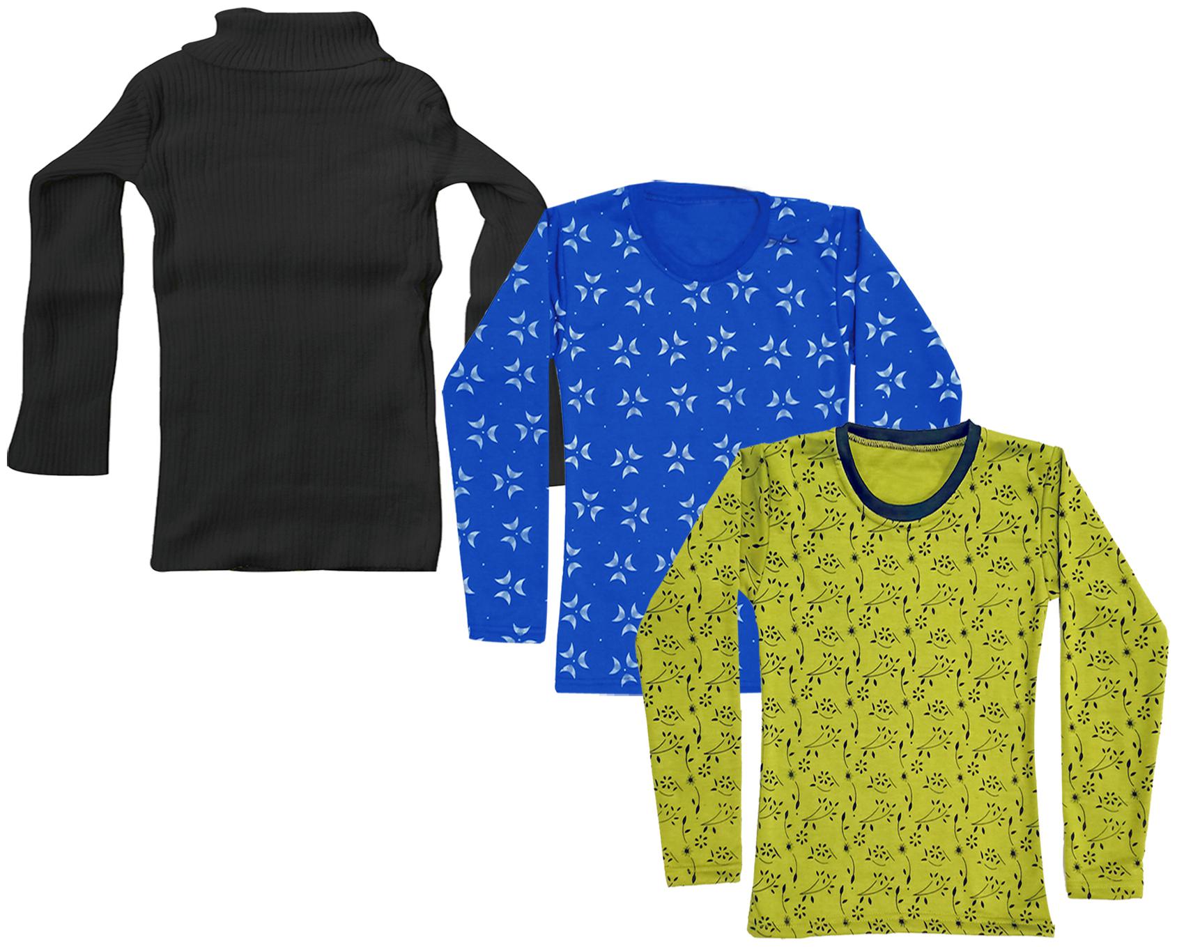 

Indiweaves Girl Wool Printed T shirt - Multi