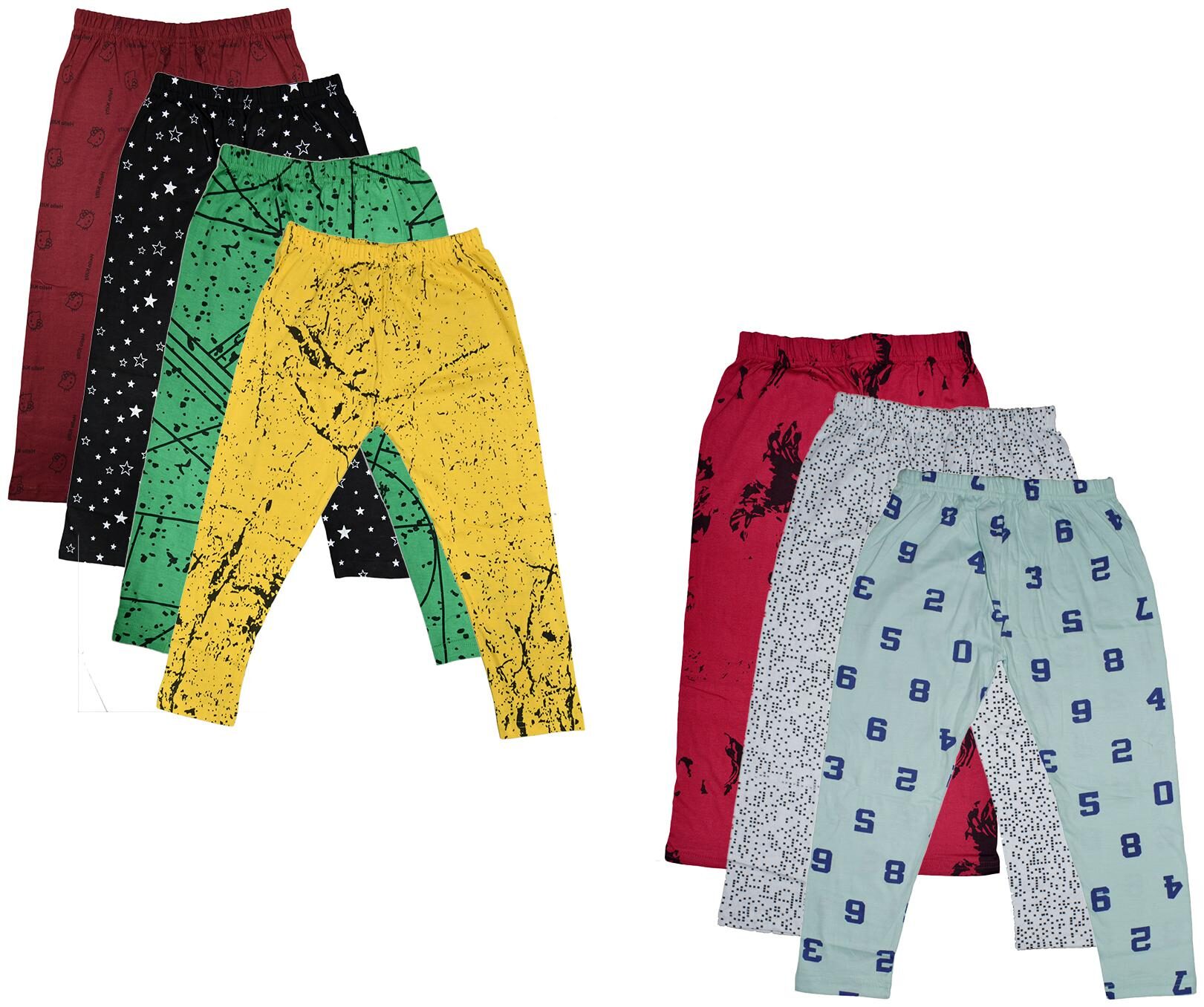 

Indiweaves Girl Cotton Printed Capri - Multi